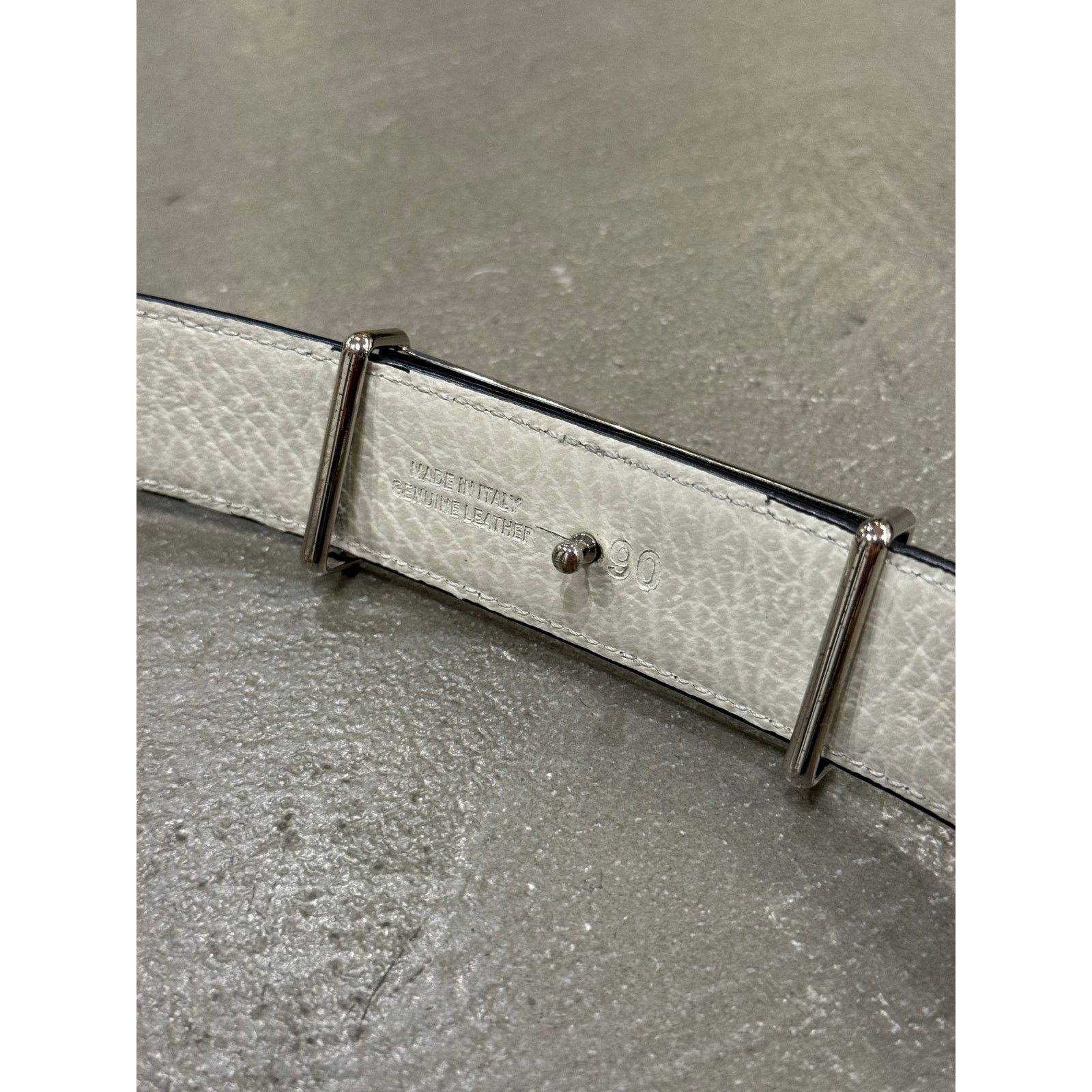 Maison Margiela 2020s Maison Margiela logo leather belt Size ONE SIZE - 7 Thumbnail