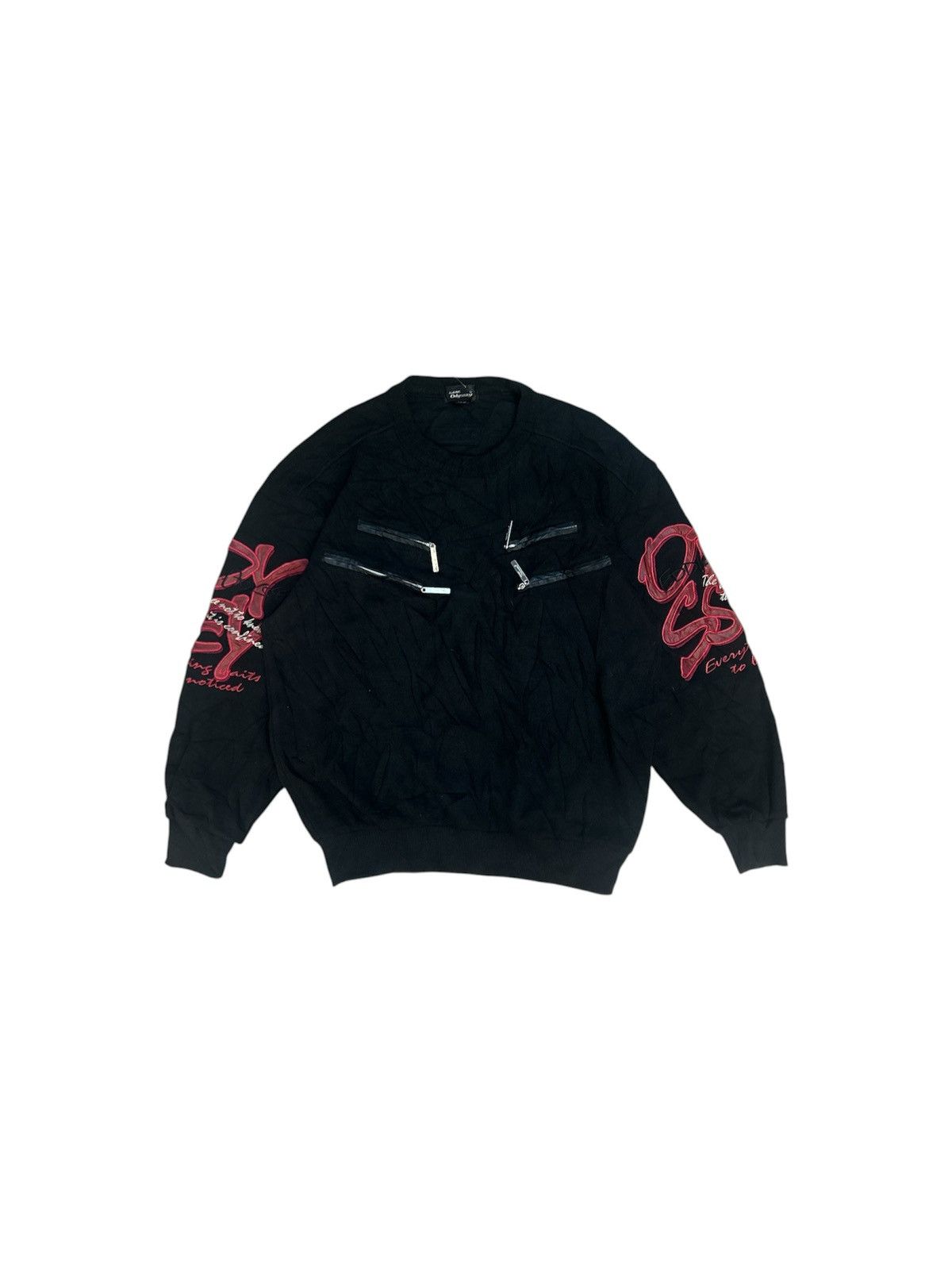 Japanese Brand Vintage Eddie Odyssey E.O.S Individual Textured Multi-Zipper Size US L / EU 52-54 / 3 - 1 Thumbnail