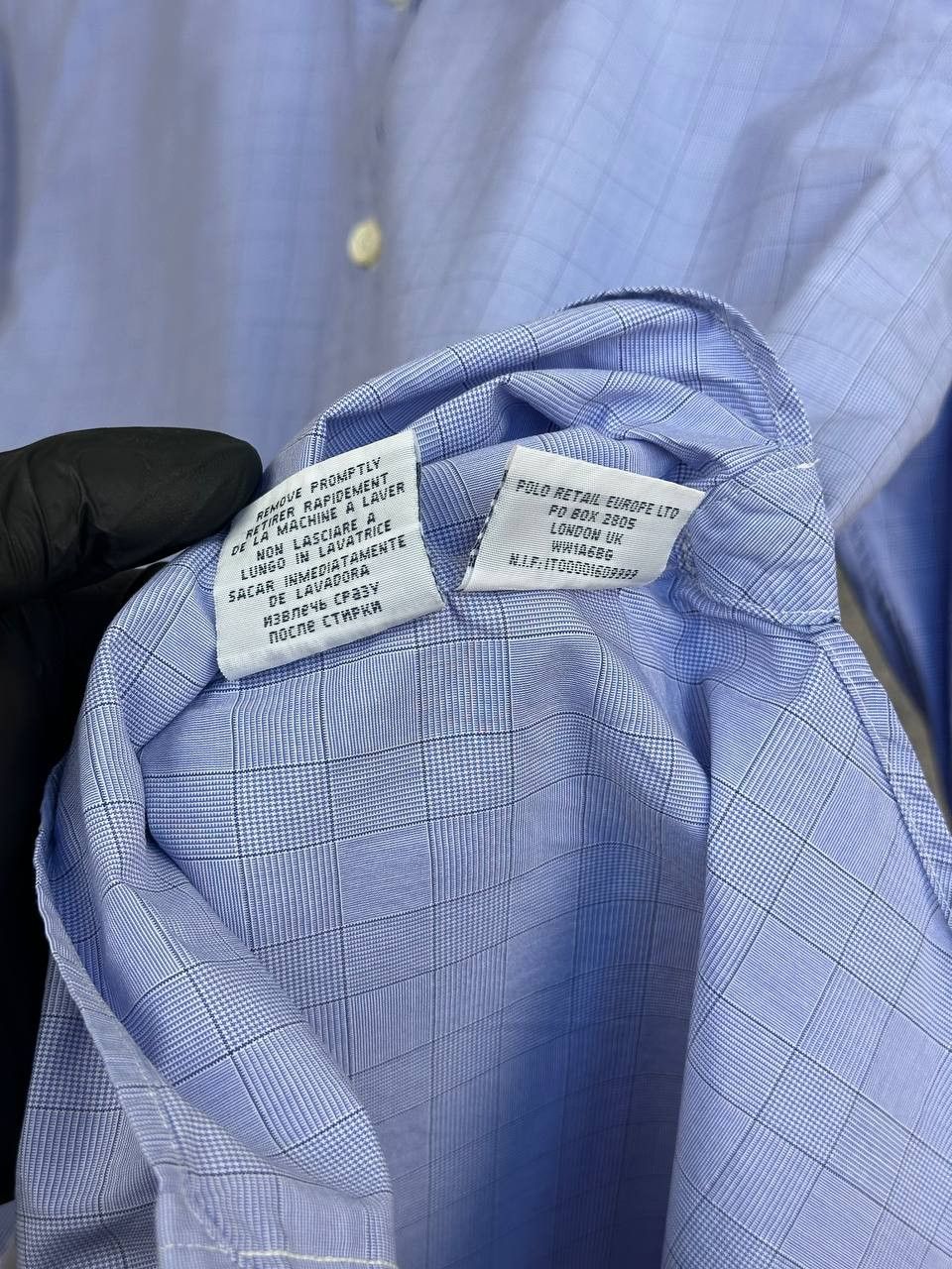 Polo Ralph Lauren Polo Ralph Lauren Regent Check Shirt Button Up Blue LS Size US S / EU 44-46 / 1 - 13 Thumbnail