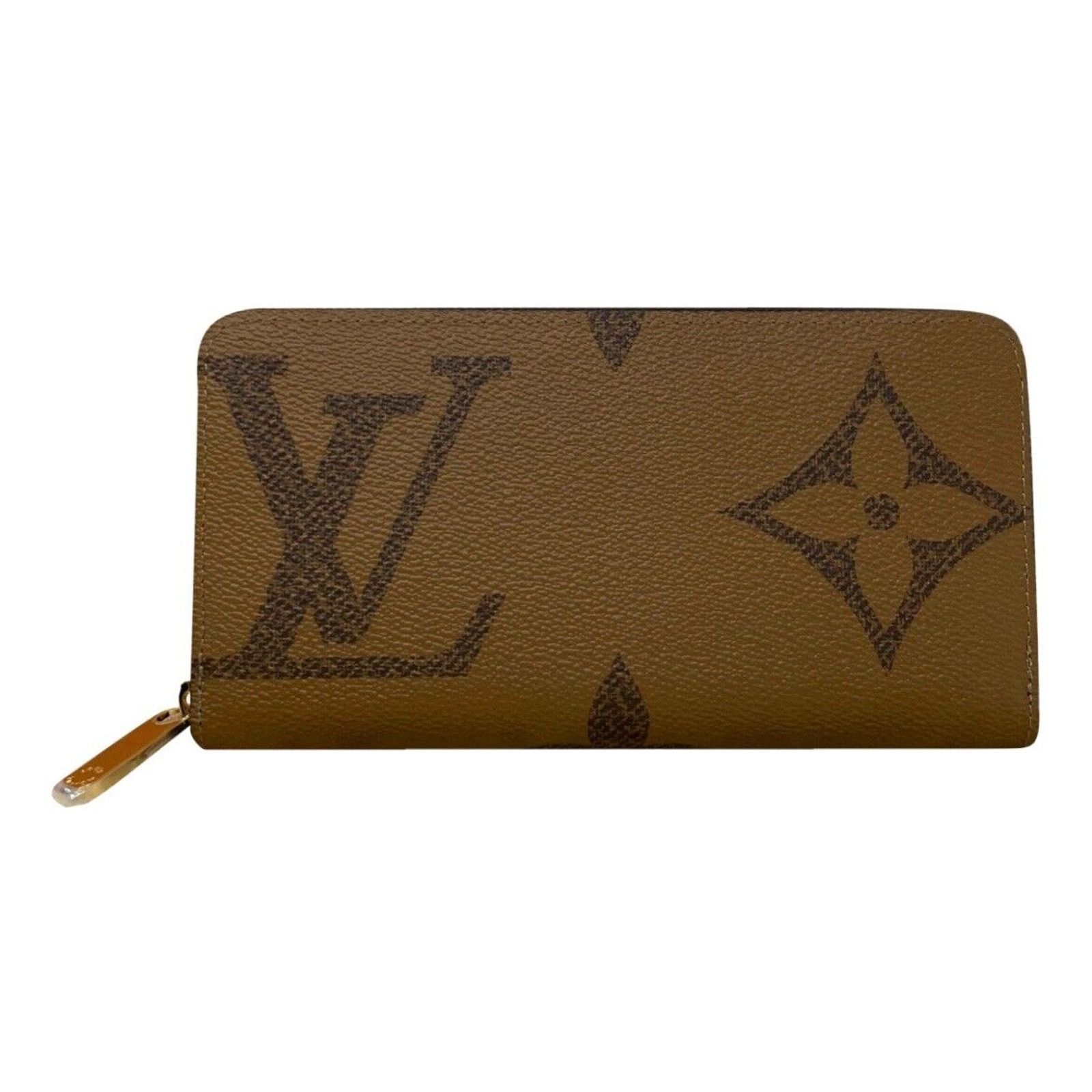 Louis Vuitton Louis Vuitton Zippy Wallet Reverse Monogram Giant Brown Size ONE SIZE - 1 Thumbnail