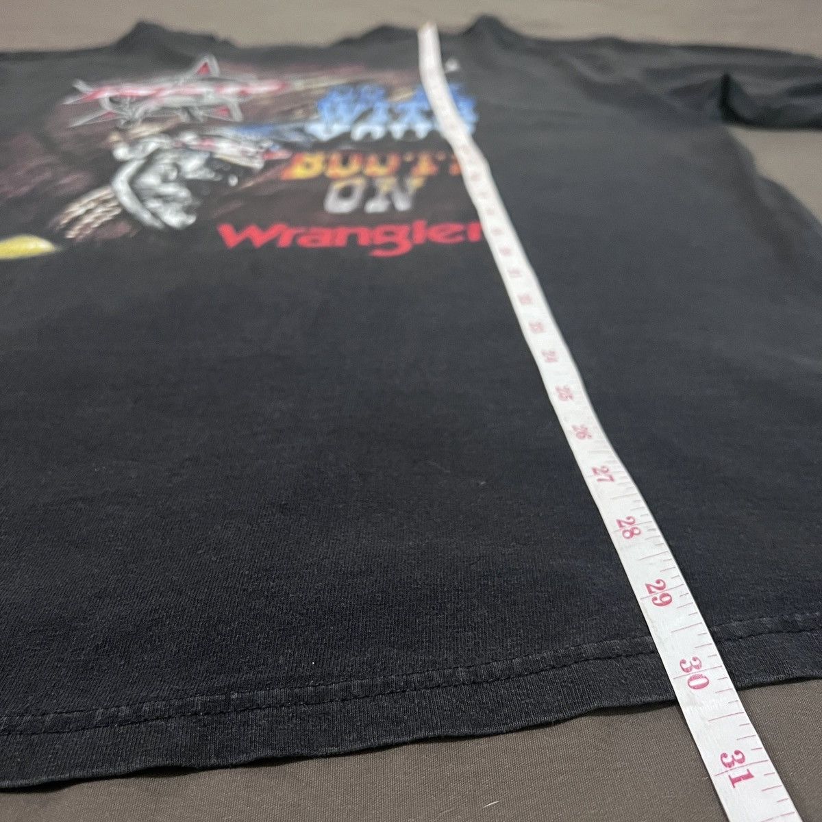 Vintage × Wrangler Vintage 90s Wrangler PBR Professional Bull Riders XL Faded Size US XL / EU 56 / 4 - 11 Thumbnail