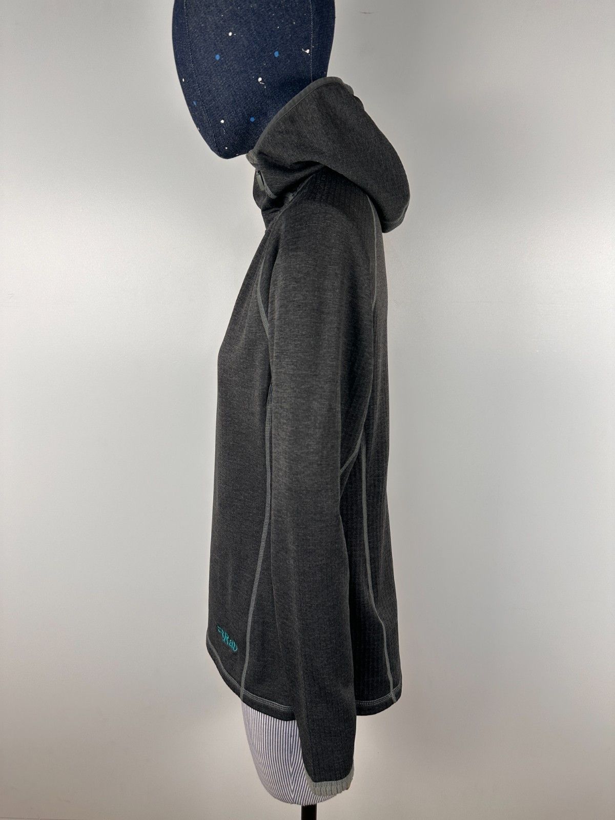 Rab Rab Nucleus Women's Fleece Hooded Jacket Grey Size 12 Size M / US 6-8 / IT 42-44 - 5 Thumbnail