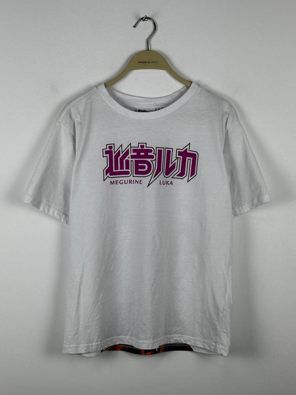 Anime × Japanese Brand × Vintage Kawai Megurine Luka Anime Waifu white T Shirt Size M / US 6-8 / IT 42-44 - 2 Thumbnail