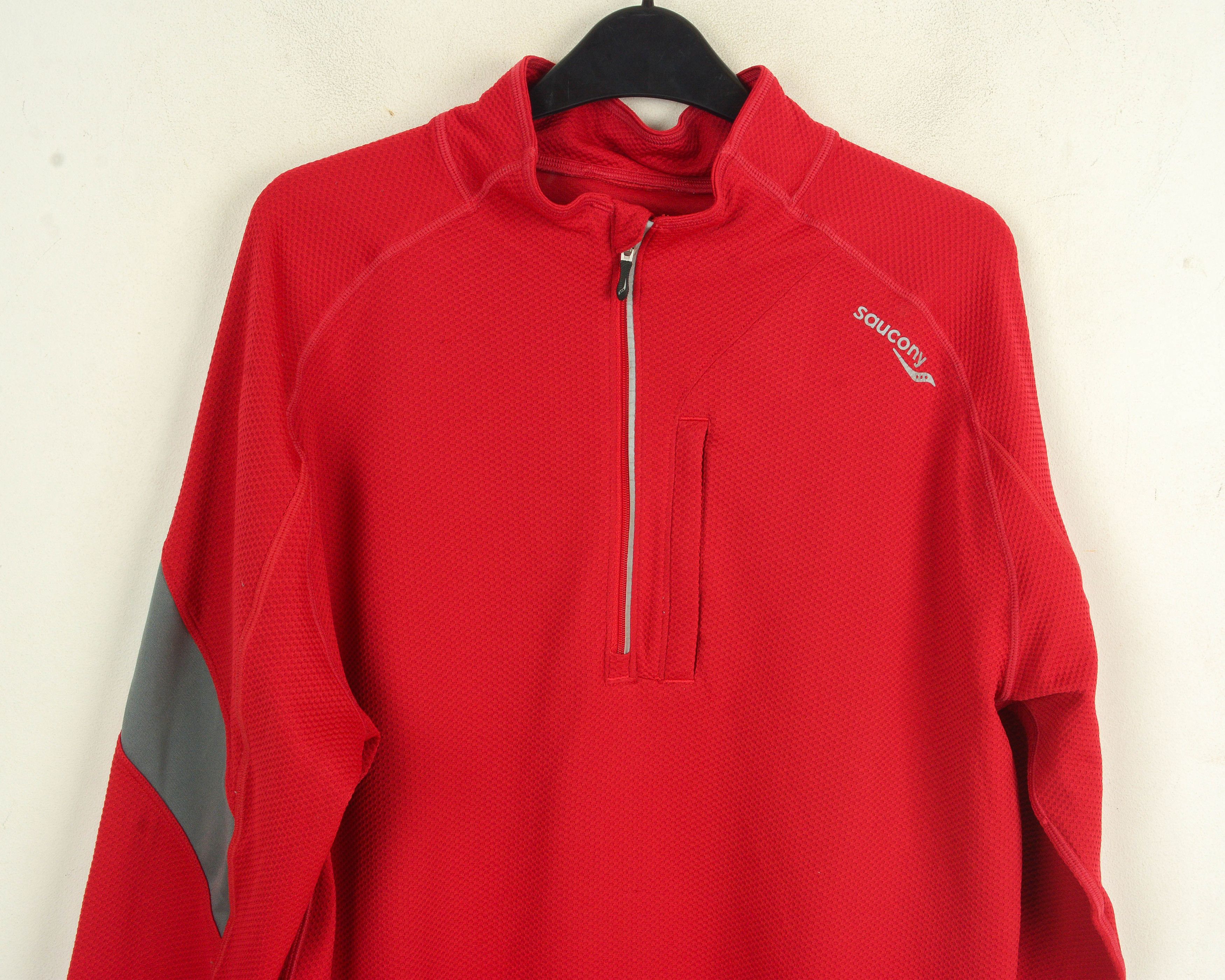 Saucony Baselayer Jersey Men M Shirt Long Sleeve Jumper Run Jog Size US M / EU 48-50 / 2 - 2 Thumbnail