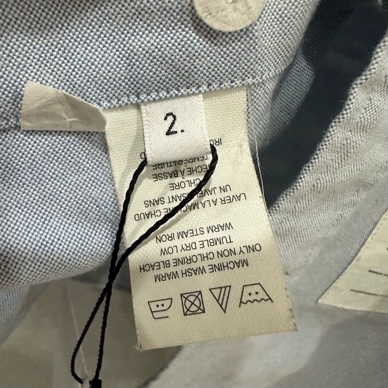 Thom Browne Thom Browne Blue shirt Size US M / EU 48-50 / 2 - 6 Thumbnail
