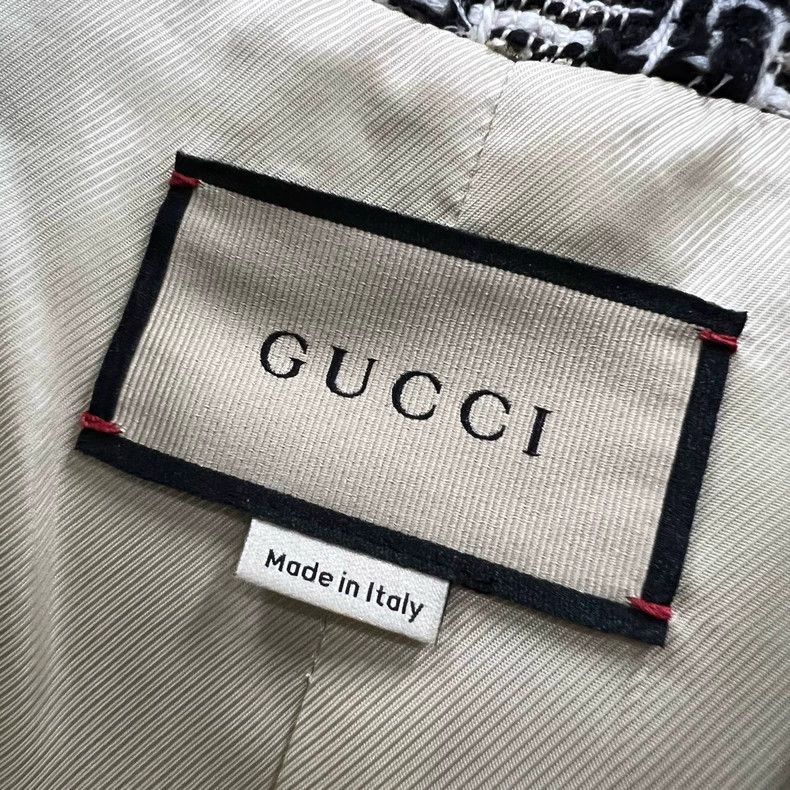 Gucci Gucci Square G plaid tweed jacket 2501-Nextarrow Size US XS / EU 42 / 0 - 3 Thumbnail