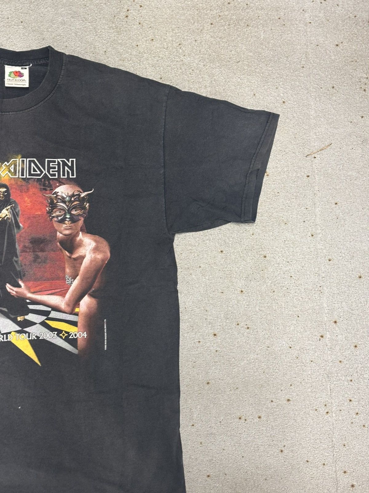 Band Tees 2003 IRON MAIDEN DANCE OF DEATH TOUR Size US XL / EU 56 / 4 - 4 Thumbnail