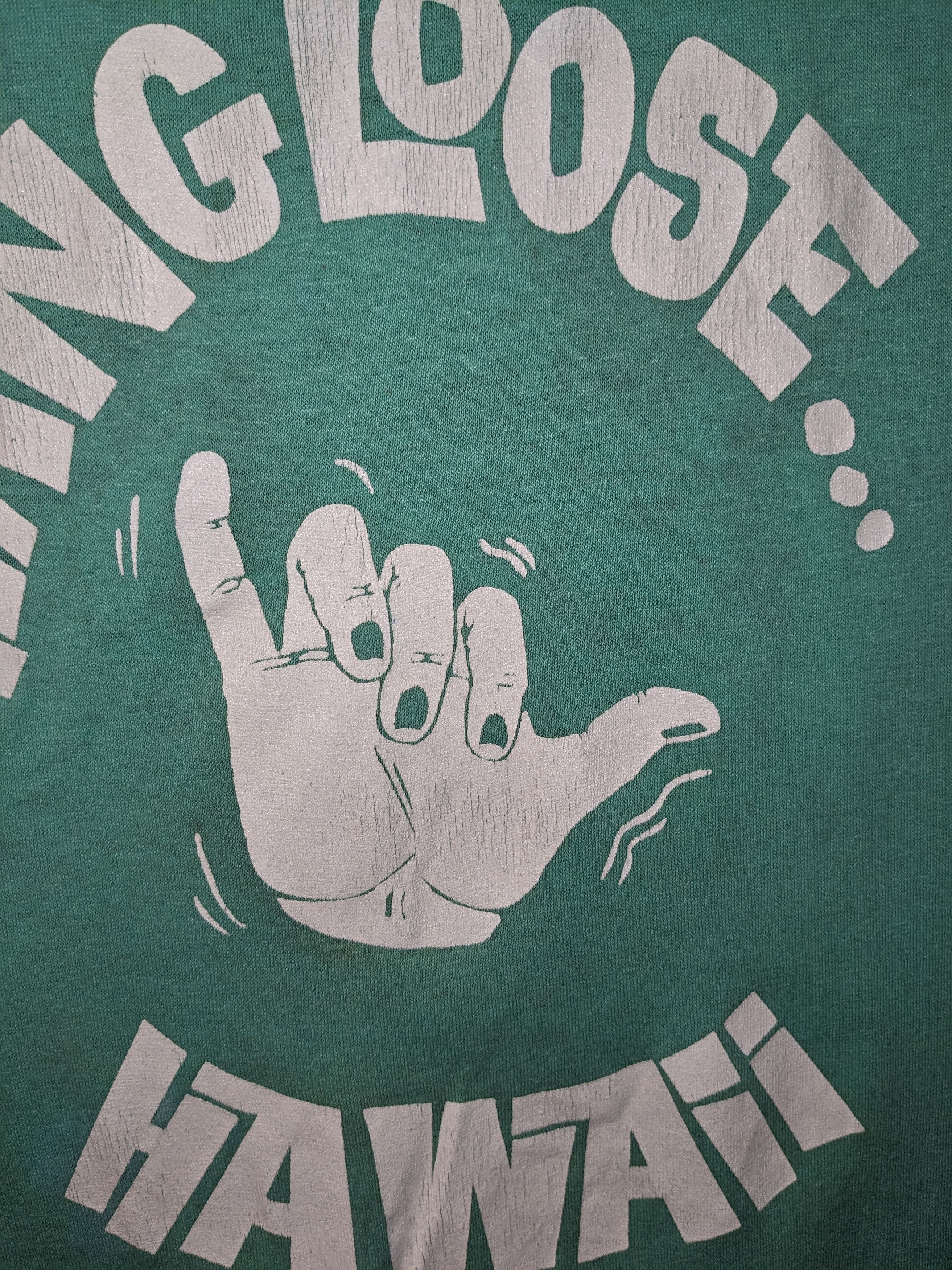 Vintage Vintage 80s Hang Loose Hawaii Surfing Wear Medium T-Shirt Size US M / EU 48-50 / 2 - 4 Thumbnail