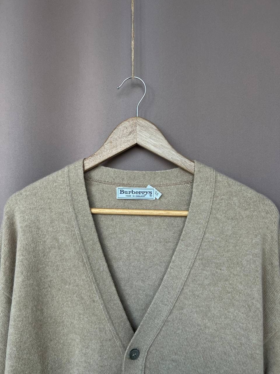 Burberry Burberrys Wool Knit Cardigan Men Size 54 L Sweater England Size US L / EU 52-54 / 3 - 2 Thumbnail