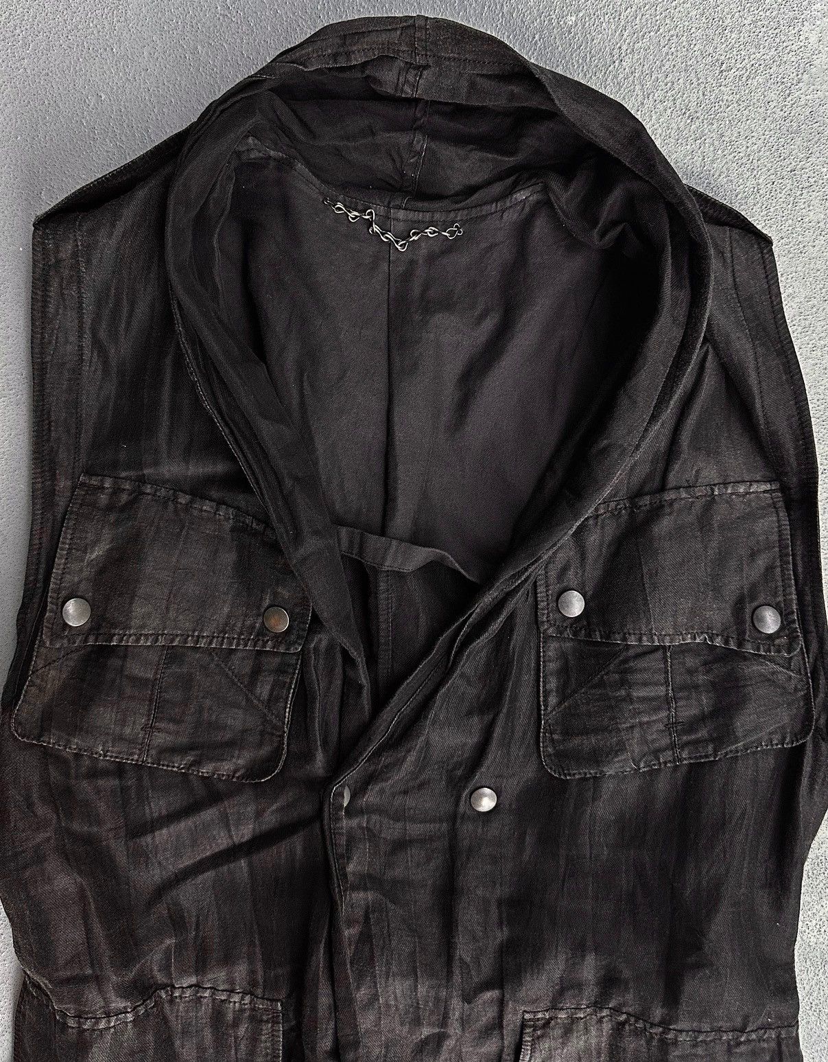 Maison MIHARA YASUHIRO MiharaYasuhiro AW08-09 Linen Cargo Pockets Vest Size US S / EU 44-46 / 1 - 2 Thumbnail