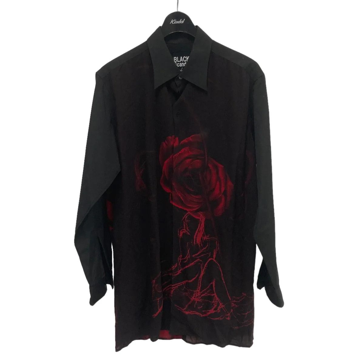Yohji Yamamoto BLACK Scandal Yohji Yamamoto 19ss back print shirt | Grailed