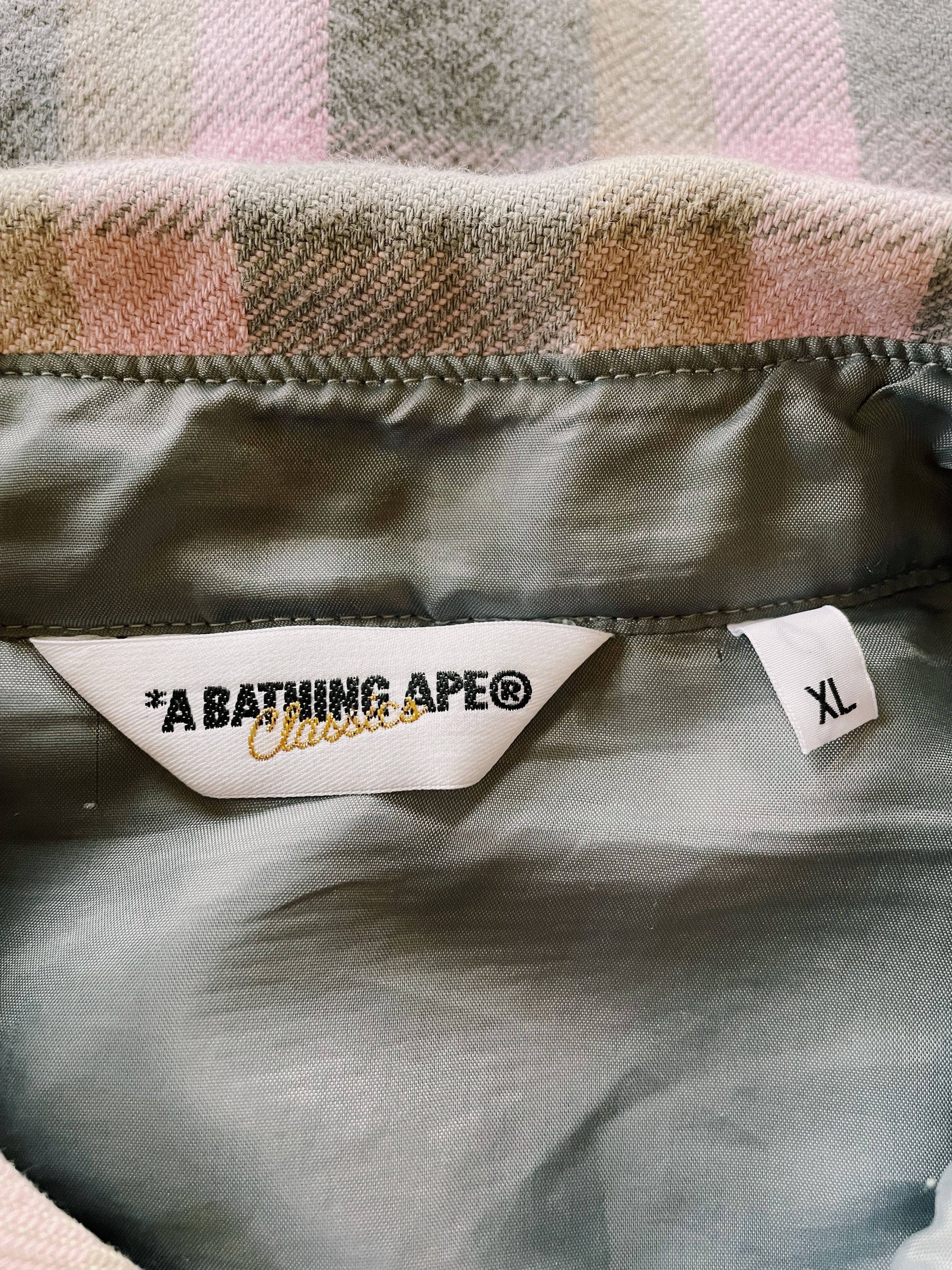 Bape × Nigo × Vintage Vintage Y2K Bape A Bathing Ape CPO Overshirt Size US XL / EU 56 / 4 - 3 Thumbnail