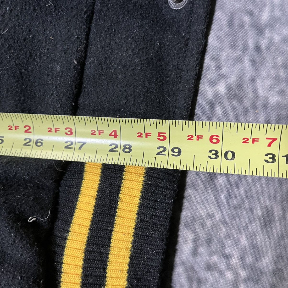 NFL VINTAGE PITTSBURGH STEELERS NFL VARSITY BOMBER JACKET XL Size US XL / EU 56 / 4 - 13 Thumbnail