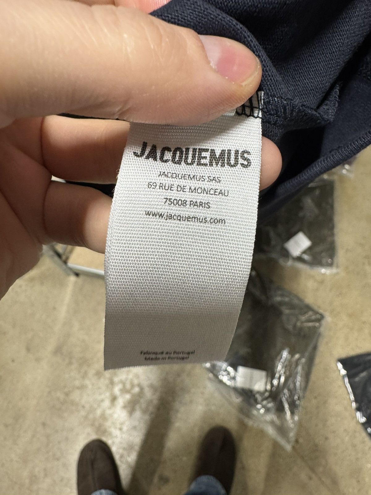 Jacquemus Jacquemus Logo T-Shirt NEW Size US XXL / EU 58 / 5 - 5 Thumbnail