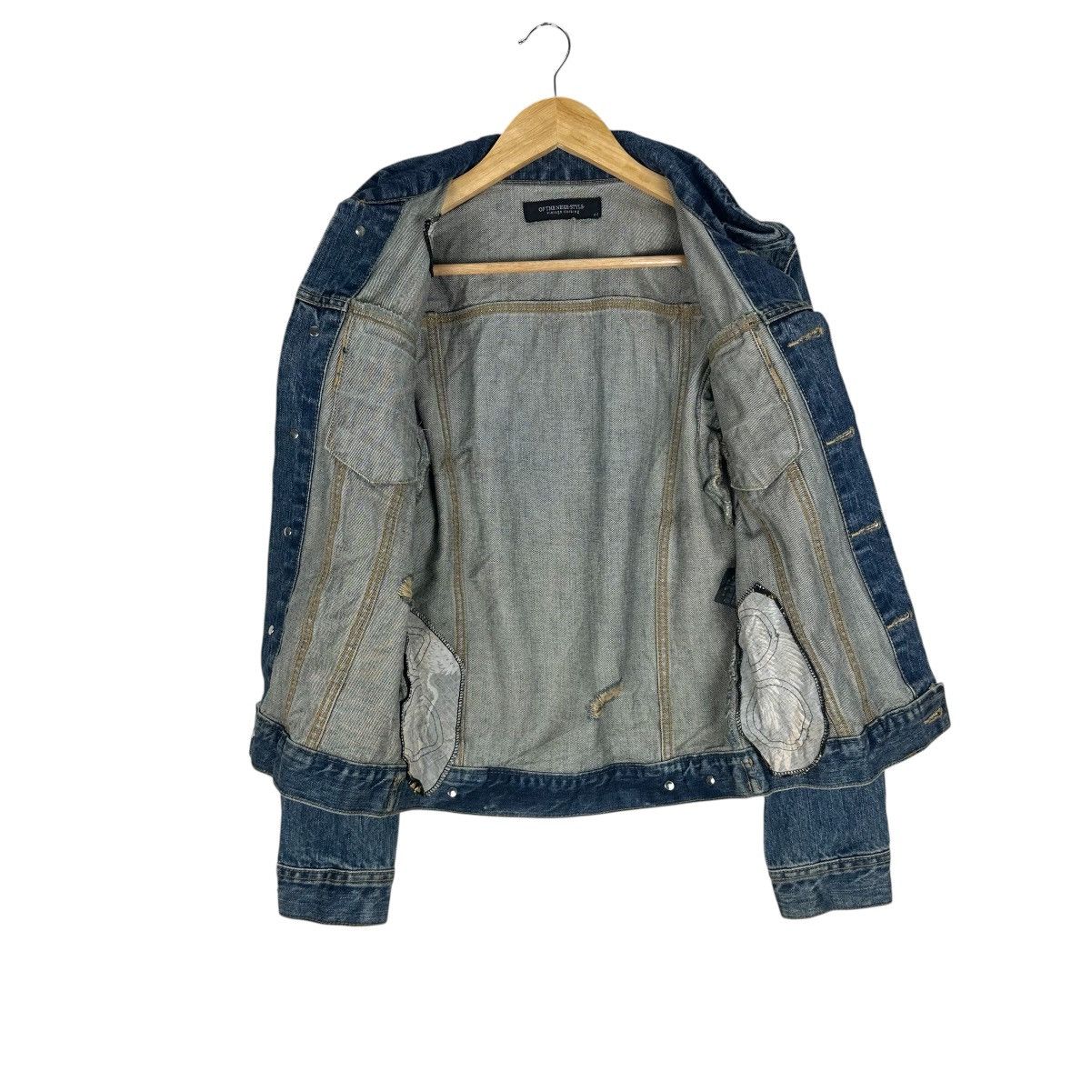 If Six Was Nine OF THE NEIGE PATCHWORK DENIM JACKET Size US S / EU 44-46 / 1 - 11 Thumbnail