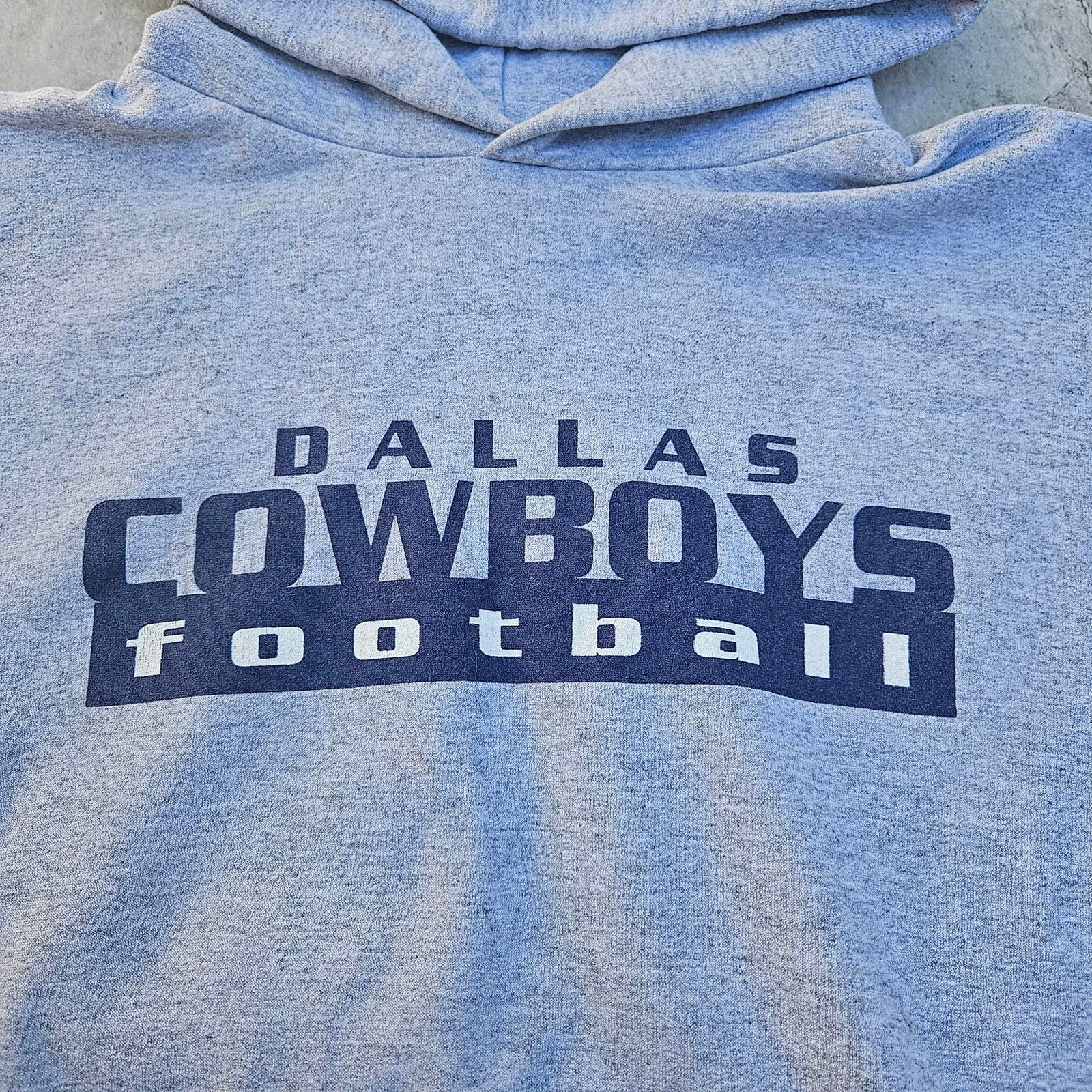 & Other Stories Cowboys Pullover Hoodie Size Men's XL Grey Size US XL / EU 56 / 4 - 2 Thumbnail