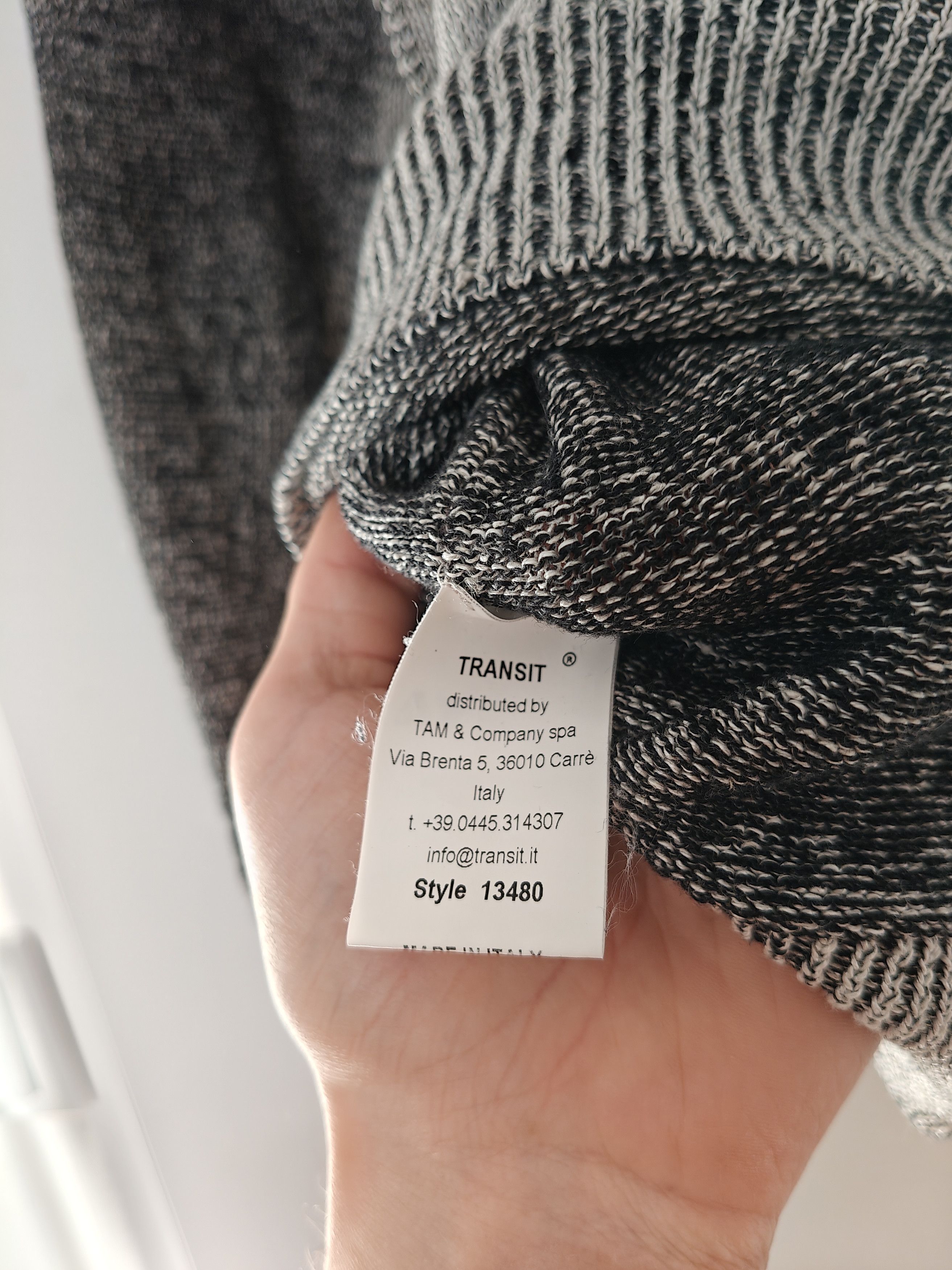 Transit Uomo Transit linen sweater Size US S / EU 44-46 / 1 - 6 Thumbnail