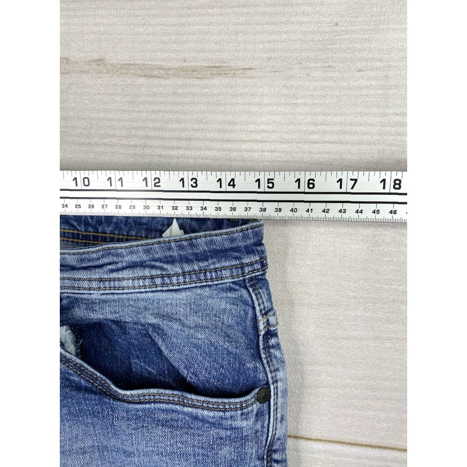Empyre Empyre Jeans Mens 32 Skinny Leg Distressed Holes Stretch Denim Skater Grunge Jeans Size US 32 / EU 48 - 4 Thumbnail