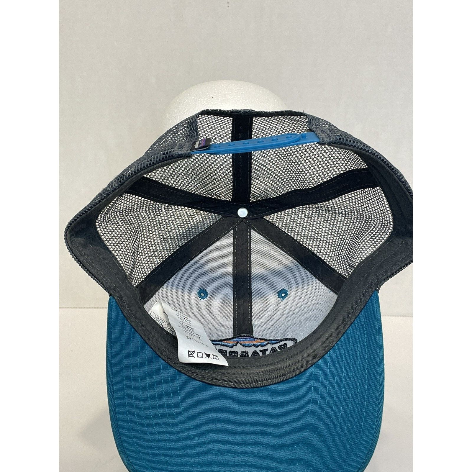 Patagonia Patagonia Ventura CA Trucker Hat Snapback Mesh Blue Gray Size ONE SIZE - 4 Thumbnail