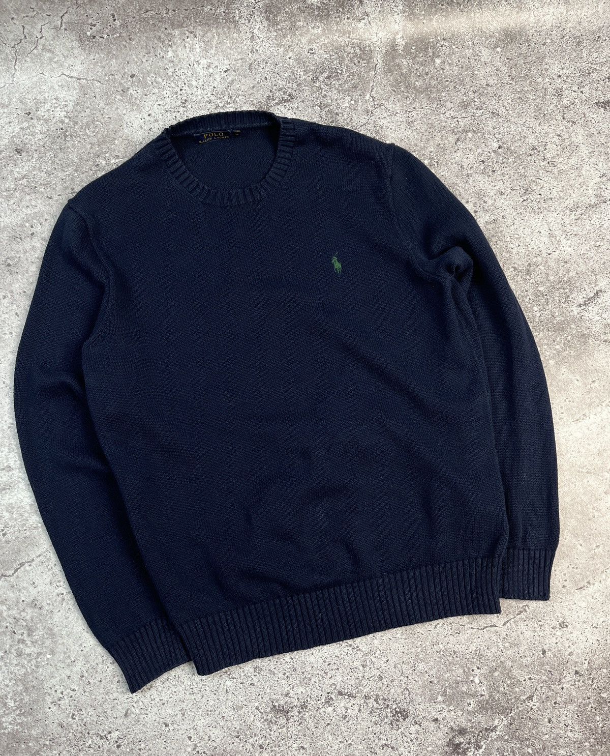 Polo Ralph Lauren Heavy Cotton Sweater Size US M / EU 48-50 / 2 - 2 Thumbnail