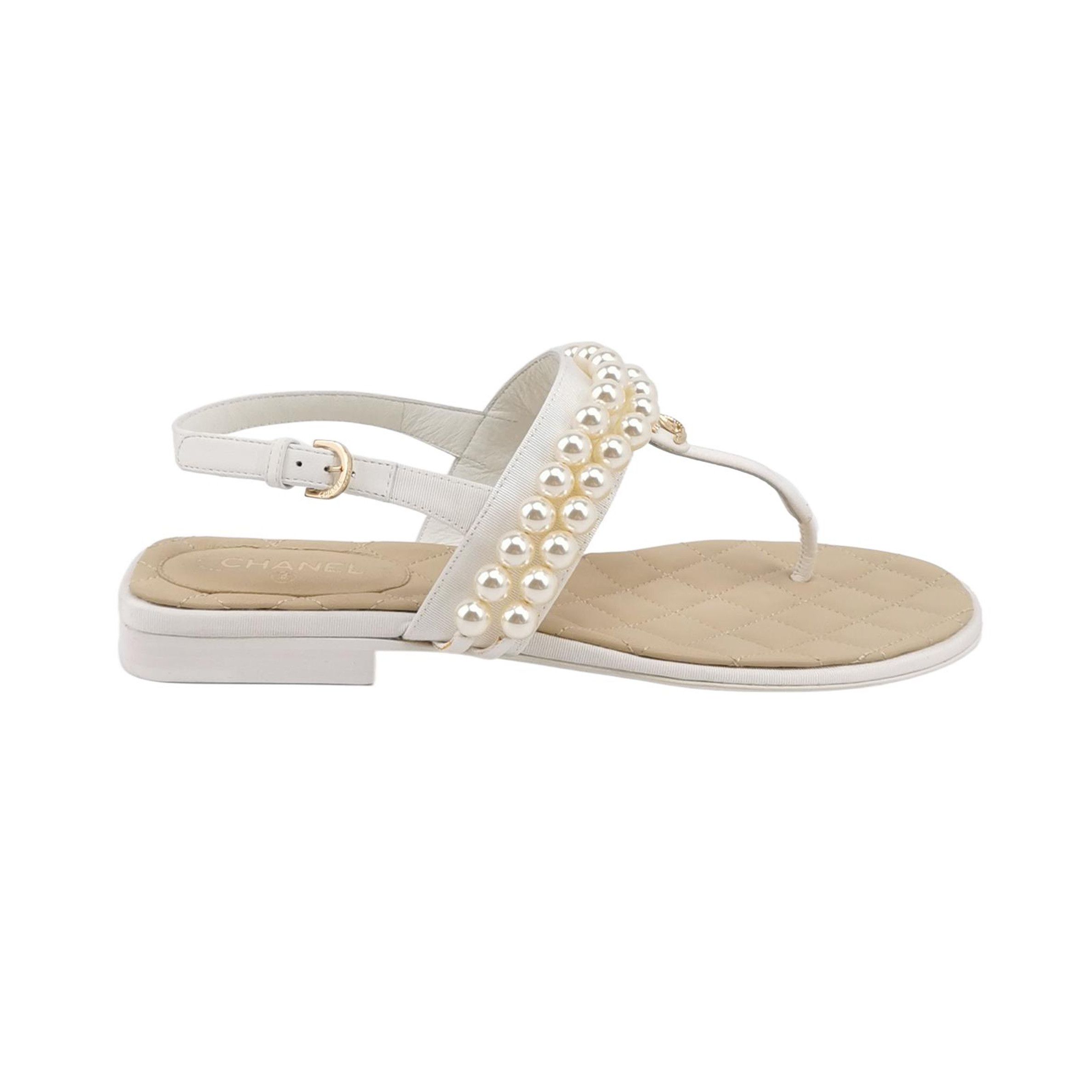 Chanel Chanel Women 6-5 Sandals Size US 6.5 / IT 36.5 - 1 Thumbnail