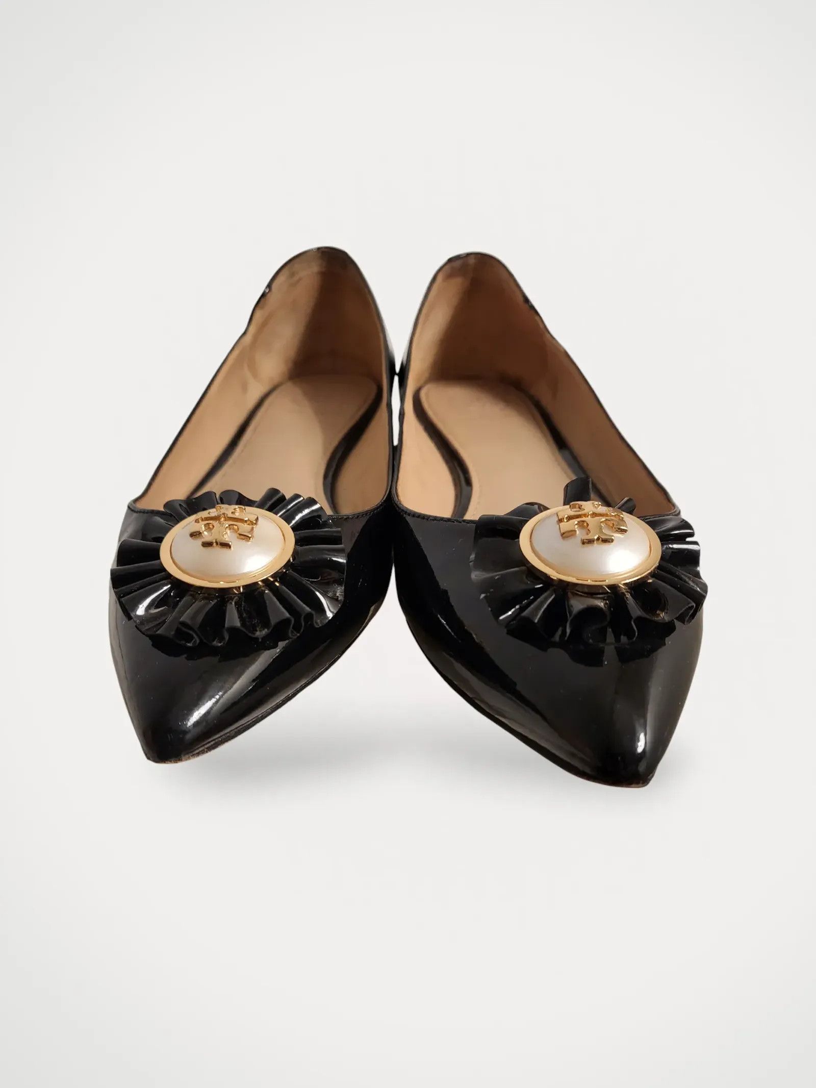 Tory Burch Tory Burch Melody patent flat Ballet Flats Size US 7 / IT 37 - 1 Thumbnail