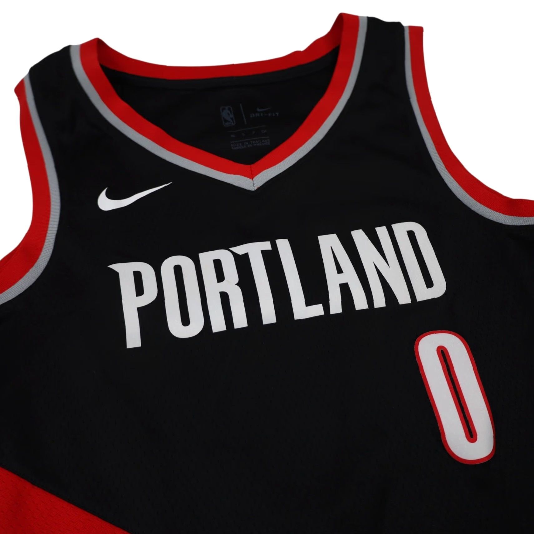 Nike Nike Portland Blazers #0 Damion Lillard Mens Small Basketball Jersey Black Size US S / EU 44-46 / 1 - 6 Thumbnail