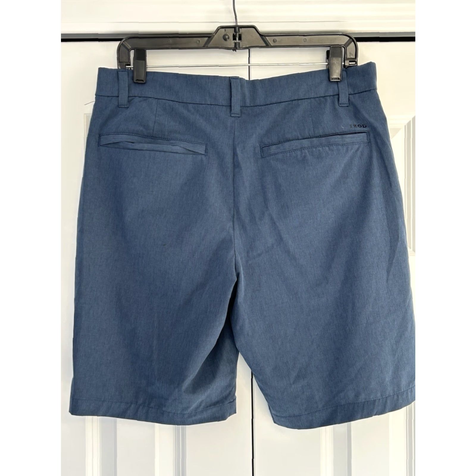 Izod IZOD Men Hybrid Performance Shorts Quick Dry Navy 32 Sz Blue Regular Classic Chino Casual Activewear Mens Size US 32 / EU 48 - 2 Thumbnail