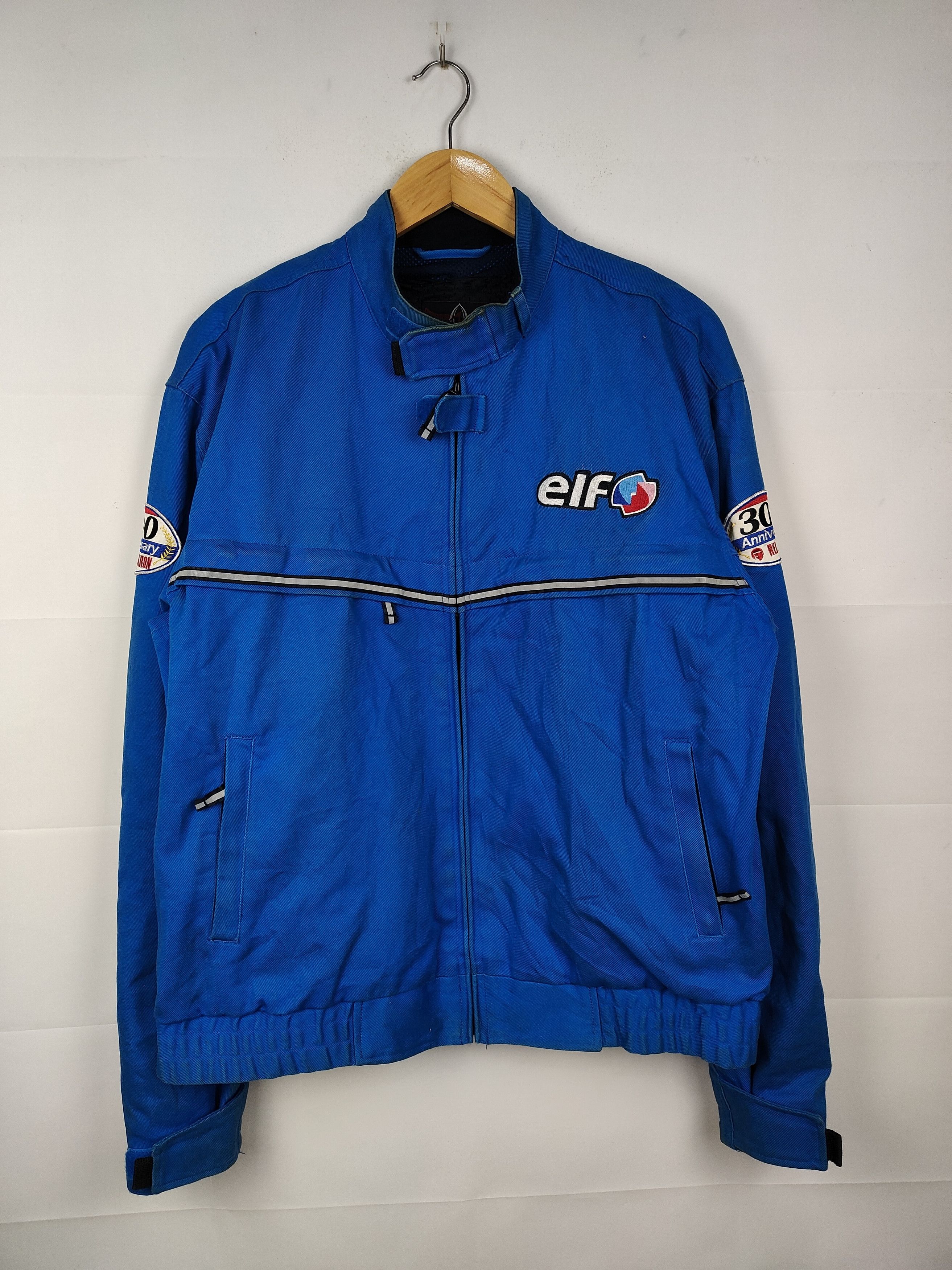 vintage Kadoya Elf racing jacket for a 30th anniversary