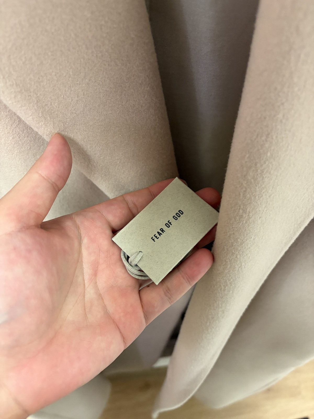 Fear of God Fear of god Eternal wool Overcoat Beige Size US M / EU 48-50 / 2 - 6 Thumbnail