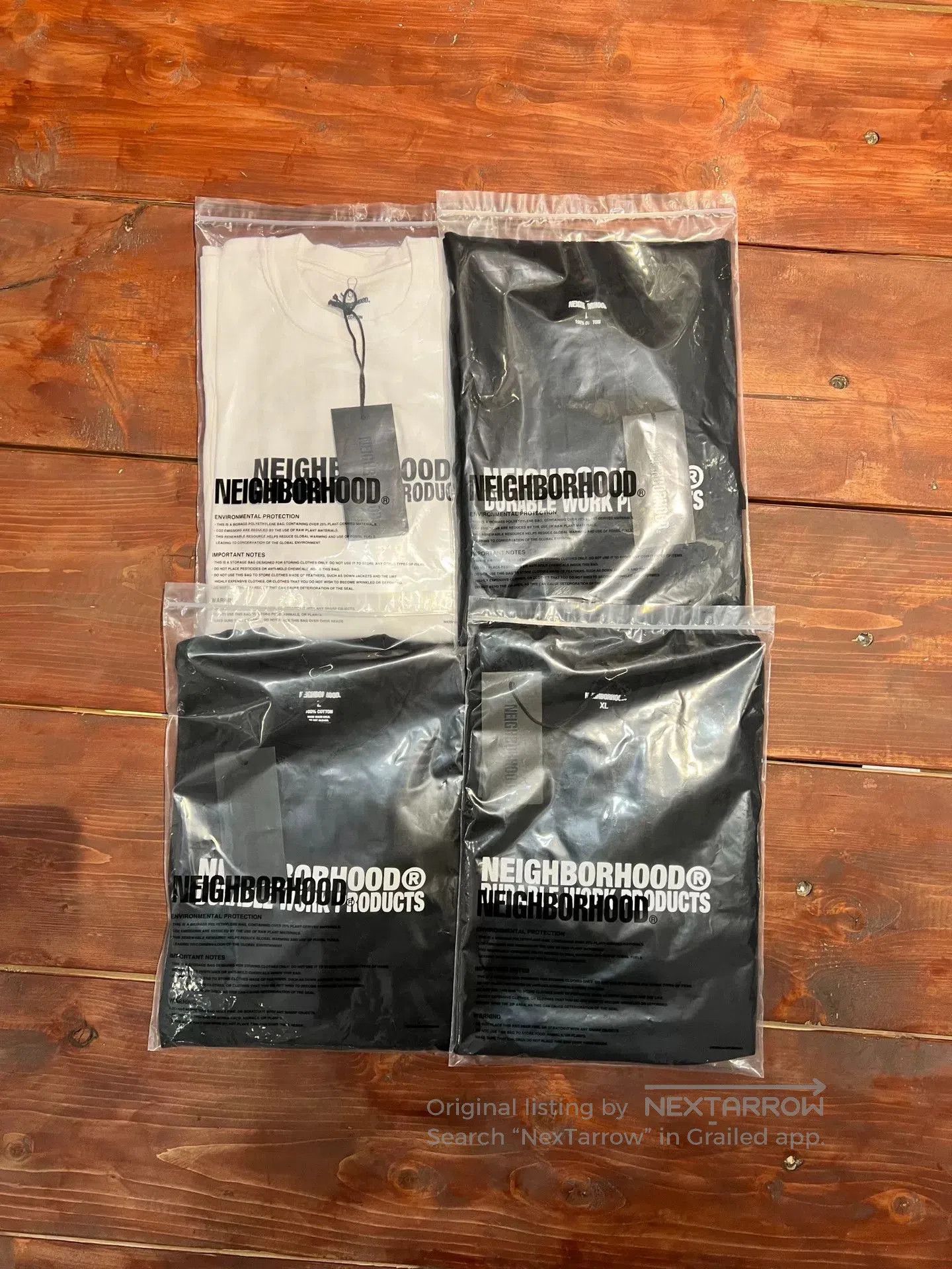 Neighborhood neighborhood long sleeve t-shirt in black. Size US M / EU 48-50 / 2 - 5 Thumbnail
