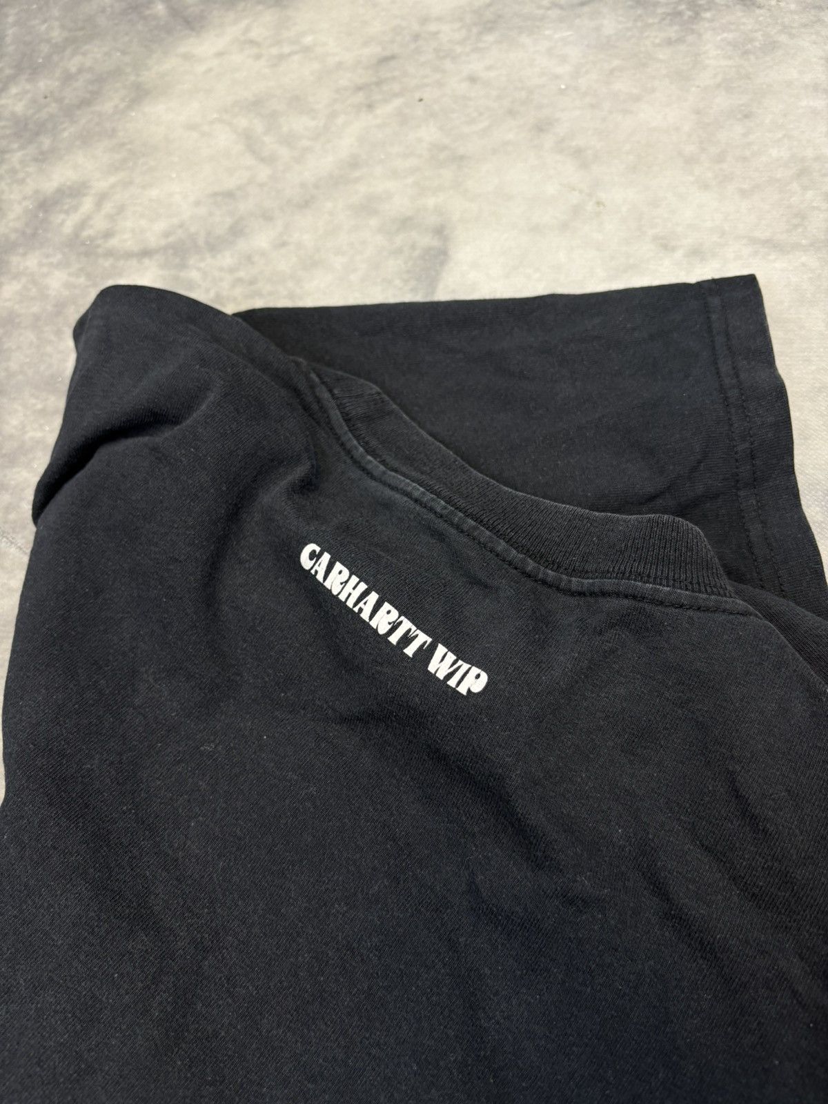 Carhartt × Vintage Vintage Carhartt t shirt small logo graphic Streetwear y2k Size US L / EU 52-54 / 3 - 4 Thumbnail