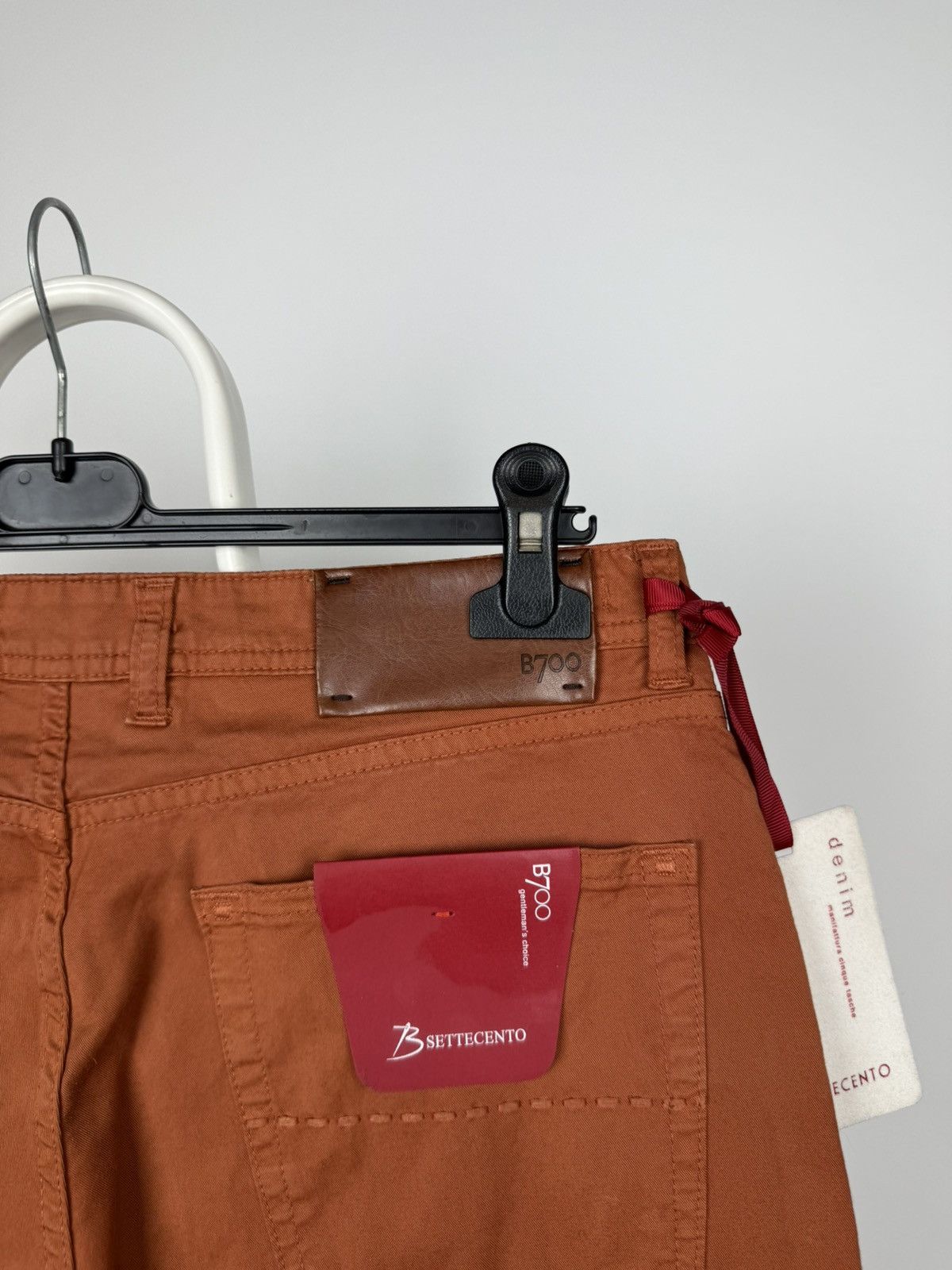 Other New Settecento B700 Ricamo Chino Pant Size US 34 / EU 50 - 10 Thumbnail