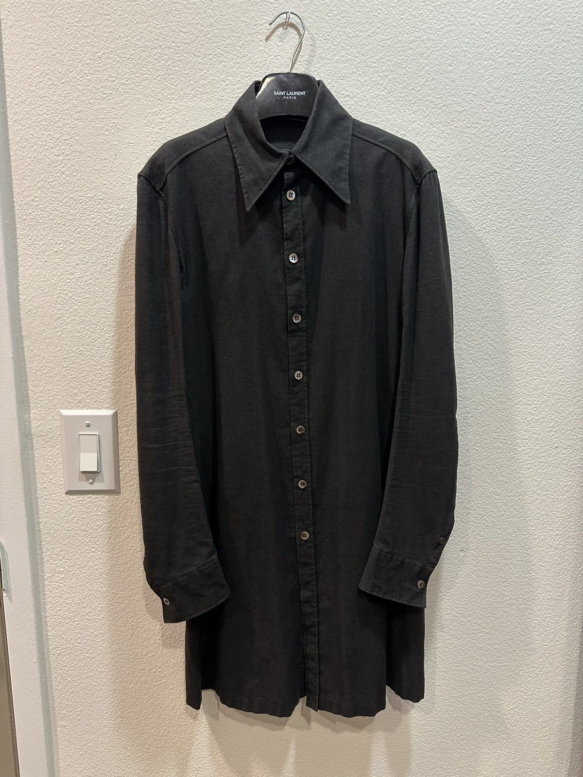 Carol Christian Poell AW97-98 Long Shirt Coat 46 Size US S / EU 44-46 / 1 - 1 Thumbnail