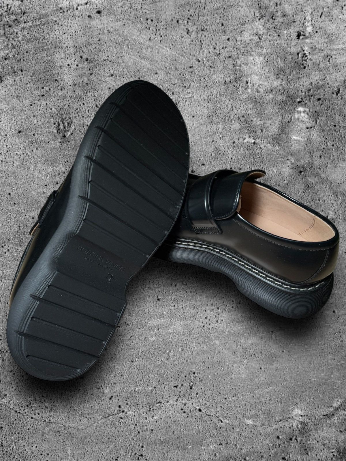 Bottega Veneta BOTTEGA VENETA “SWELL LOAFER IN OSAKA SHINY CALFSKIN” Size US 9 / EU 42 - 7 Thumbnail