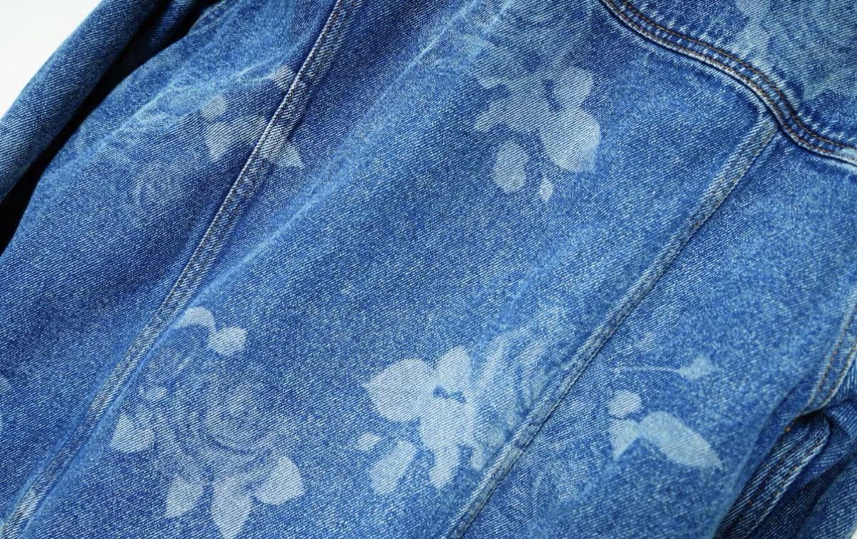 Ernest W. Baker Ernest W. Baker Rose Tie-Dye Denim Jacket Size US S / EU 44-46 / 1 - 7 Thumbnail