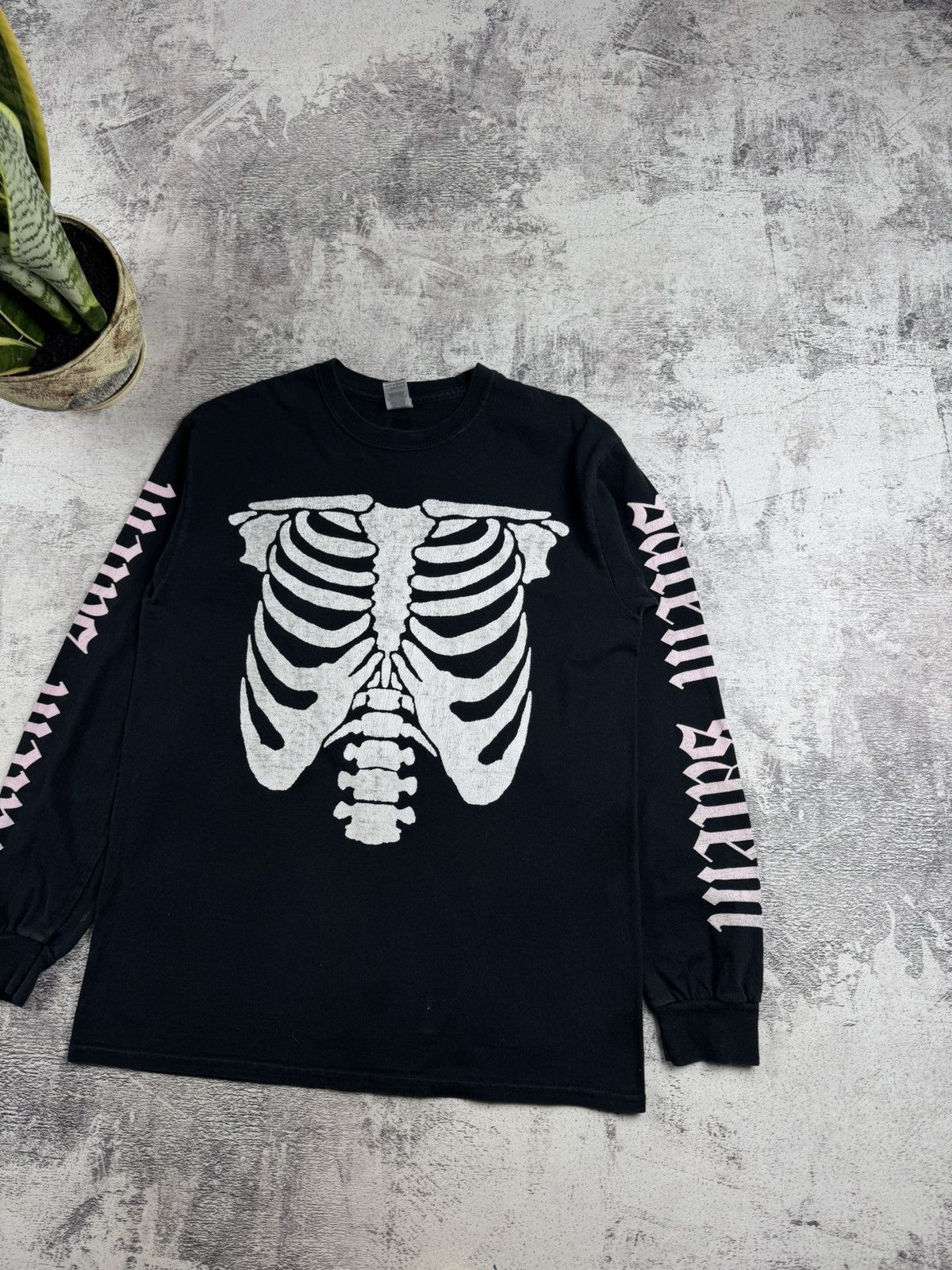 Vintage Skeleton Playboy Carti Mens Metal Rock Tour Rap Faded Merch Devil T Shirt Jersey Size US M / EU 48-50 / 2 - 3 Thumbnail