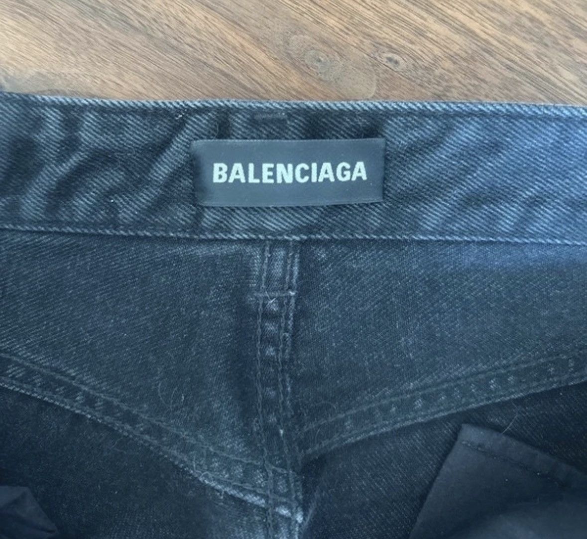 Balenciaga 20 A/W Multi Logo Baggy Jeans Size US 32 / EU 48 - 4 Thumbnail