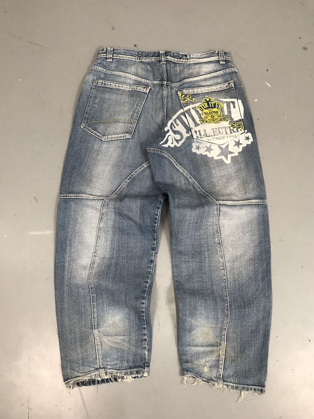 Vintage Vintage stir it up denim Size US 37 - 8 Thumbnail