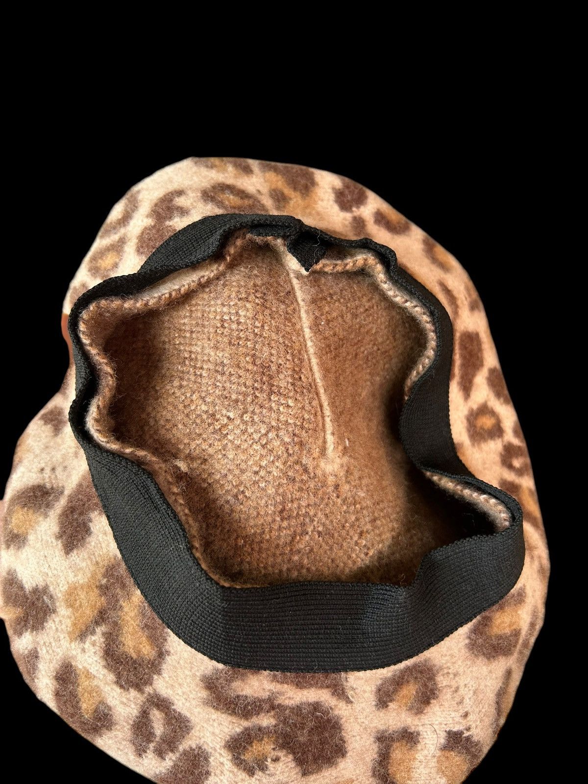 Japanese Brand × Kapital × Vintage Leopard Japanese Style Baret Hats Size ONE SIZE - 7 Thumbnail