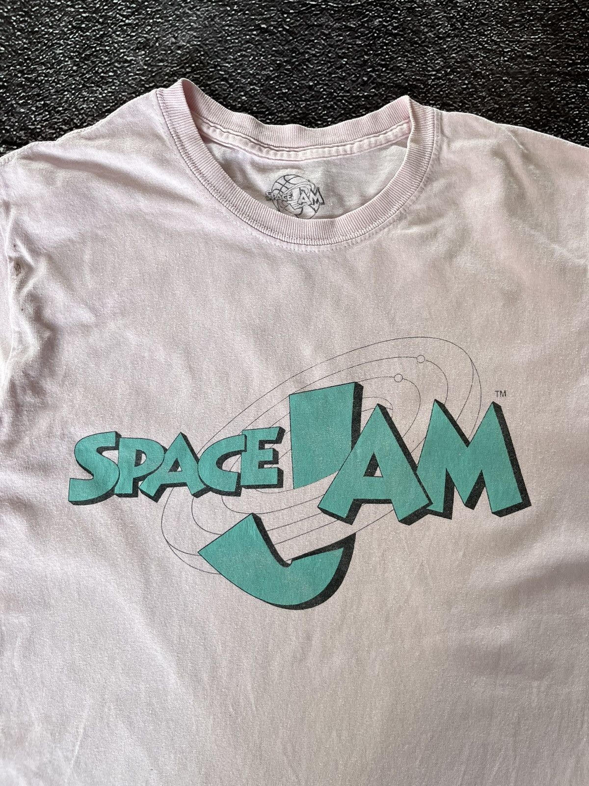 Cartoon Network Movie Space jam Big Logo Pink Tshirt size S Small Size US S / EU 44-46 / 1 - 2 Thumbnail