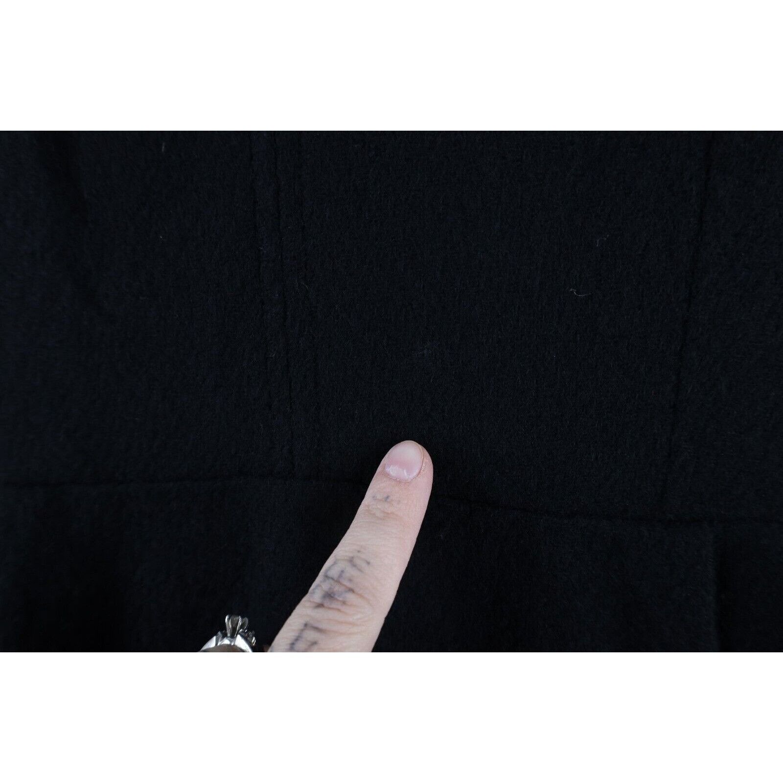 Vintage Vintage 50s 60s Rockabilly Wool Knit Dress Size XXL / US 16-18 / IT 52-54 - 5 Thumbnail