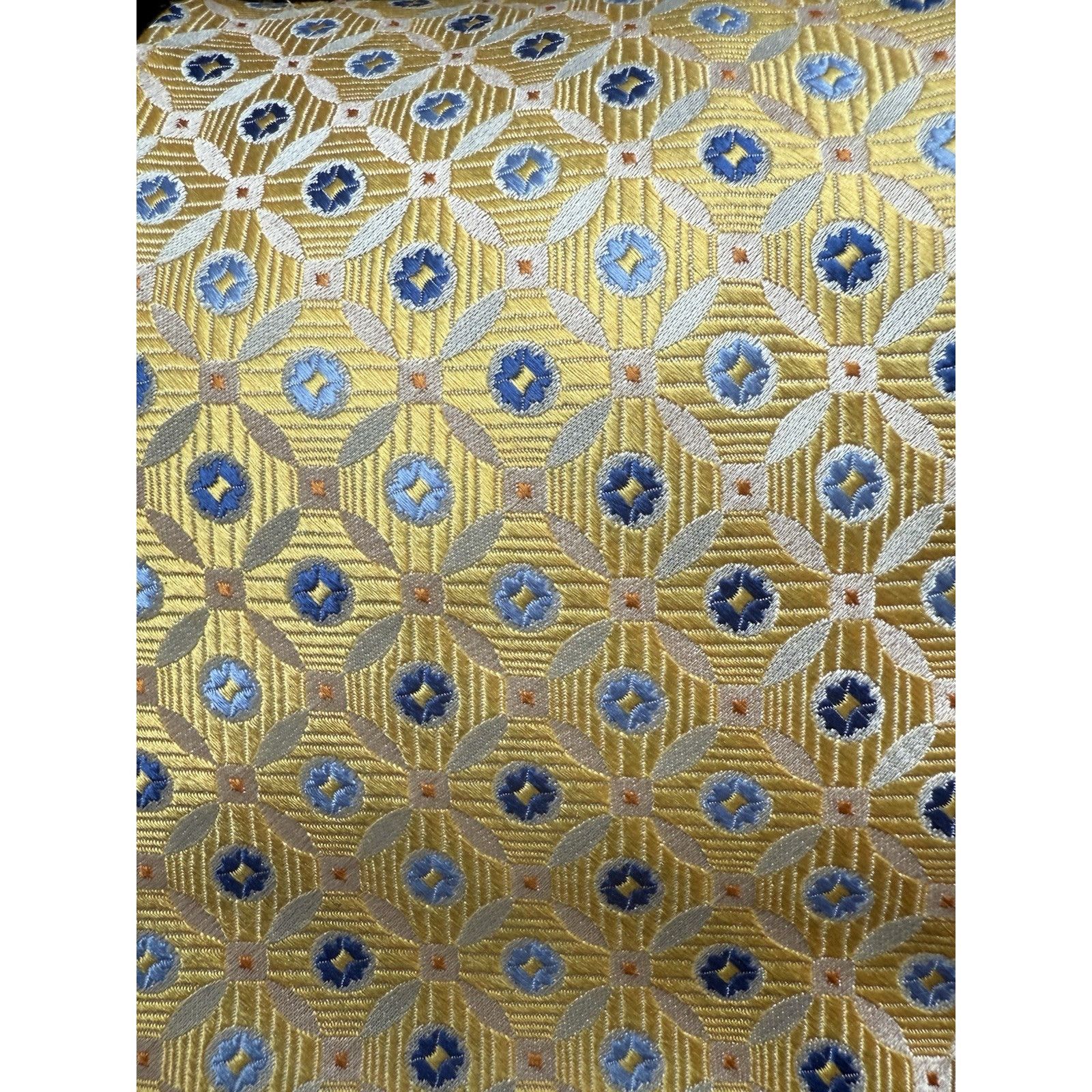 Other Jeffrey Banks Tie Circle Geometric Gold 58.5 Size ONE SIZE - 5 Thumbnail