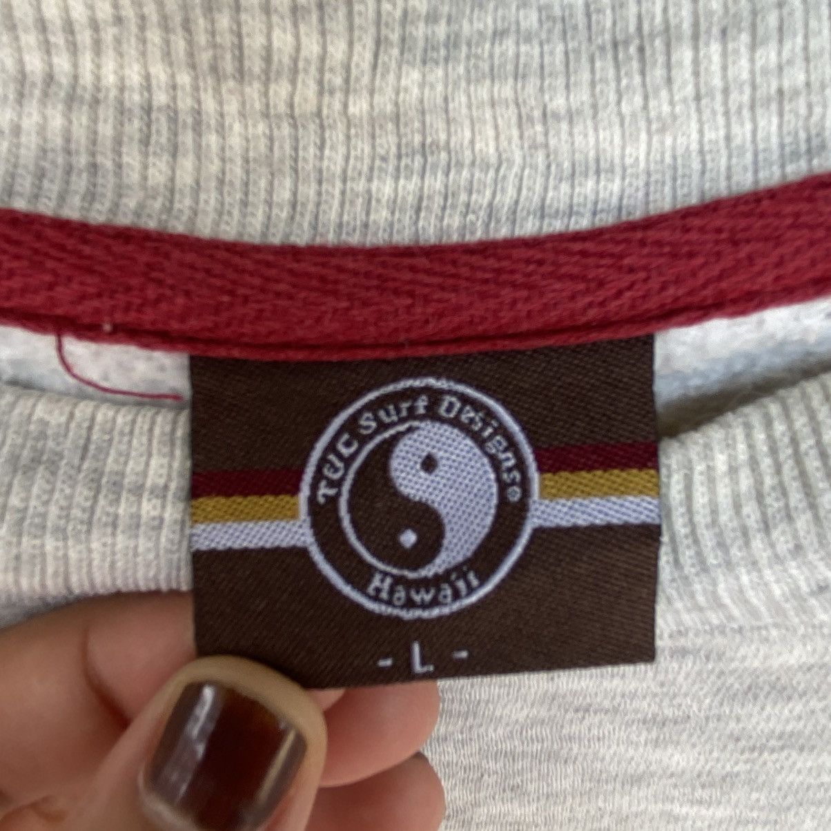 Other Vintage T&C Surf Printed Crewneck Sweatshirt Gray Size US L / EU 52-54 / 3 - 6 Thumbnail