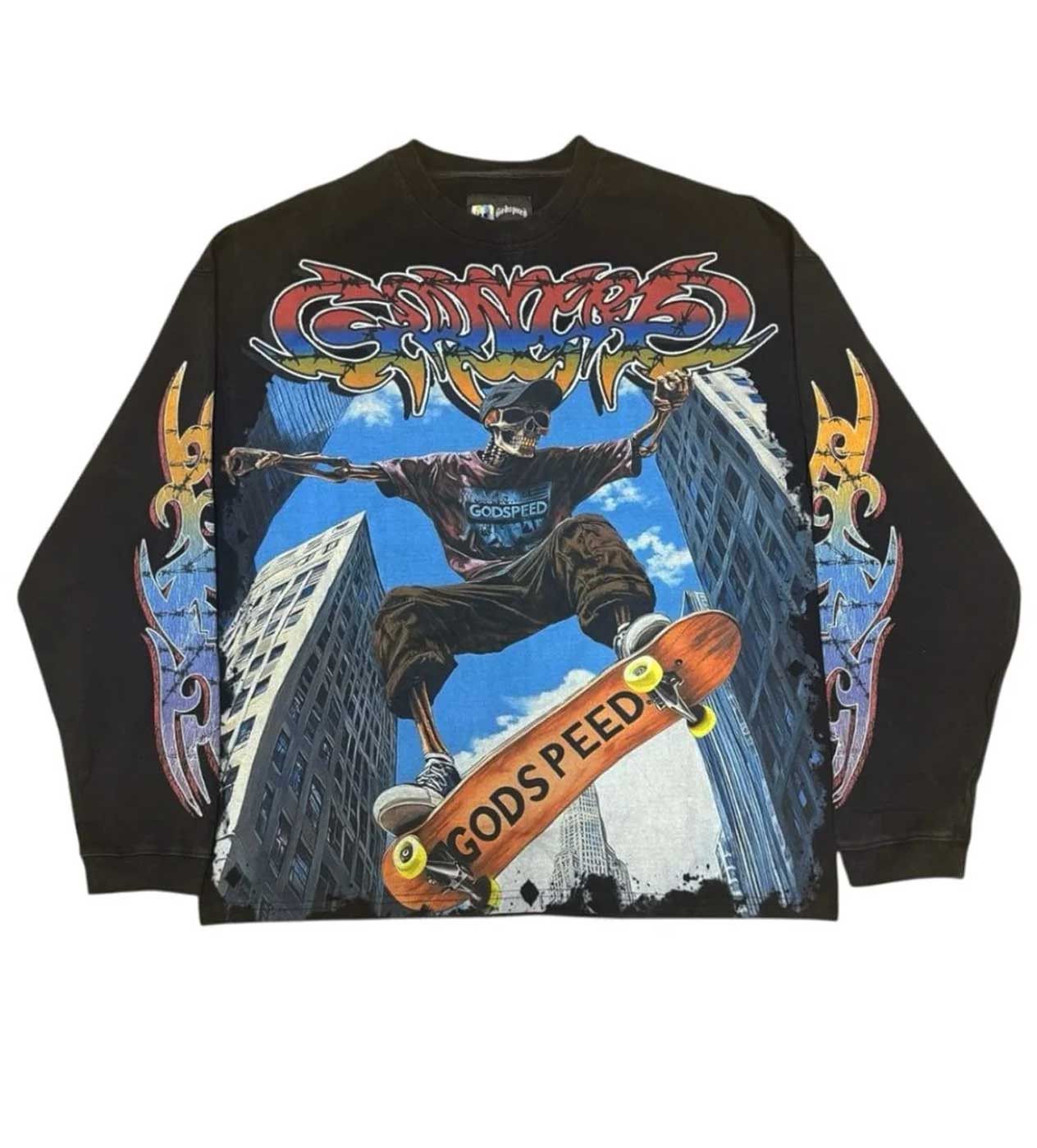 Godspeed Ollie L/S Tee Black Size US L / EU 52-54 / 3 - 1 Thumbnail