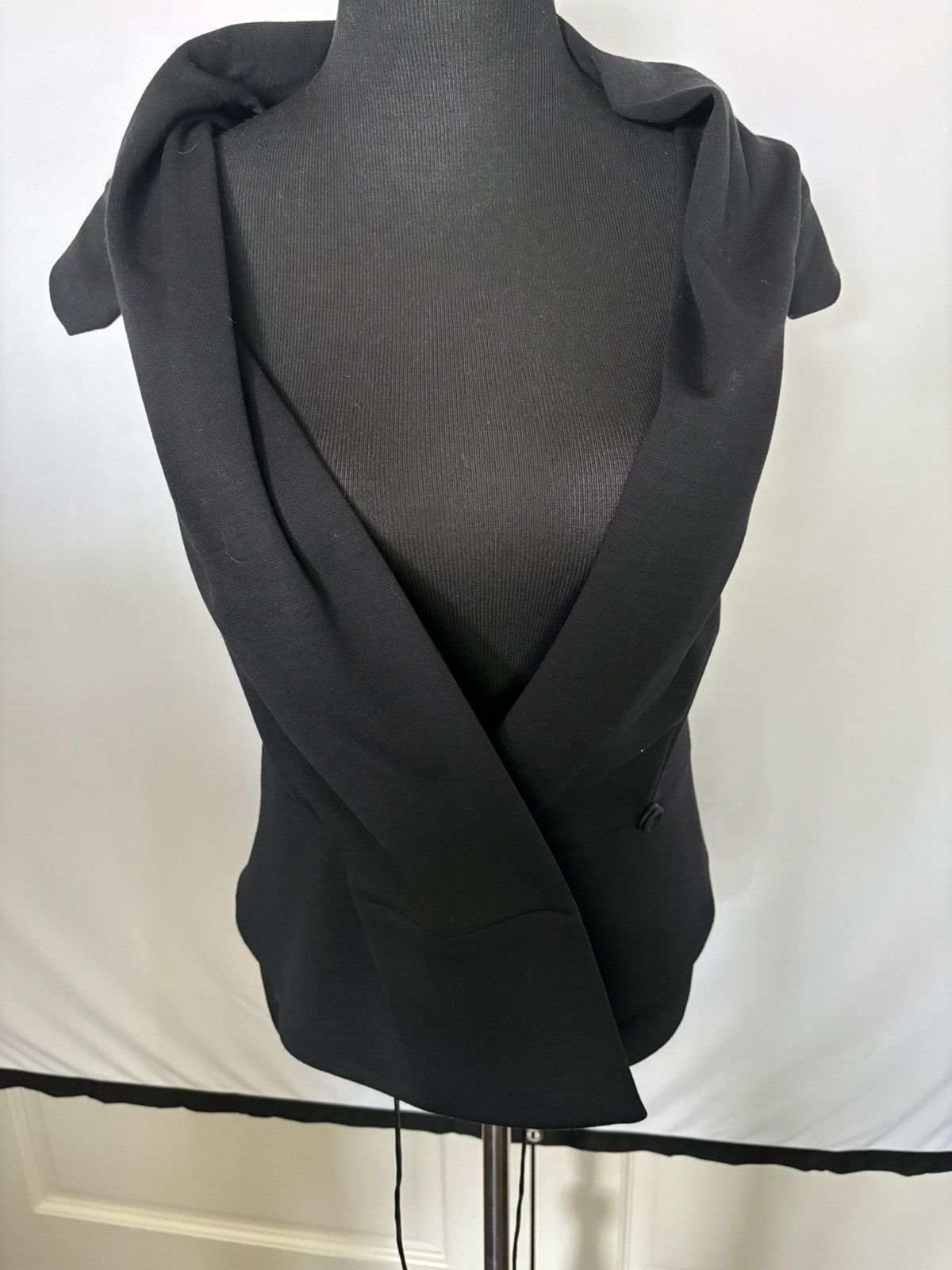 image of NWT Derek Lam Wrap Around Vest in Black, Women's (Size Medium)