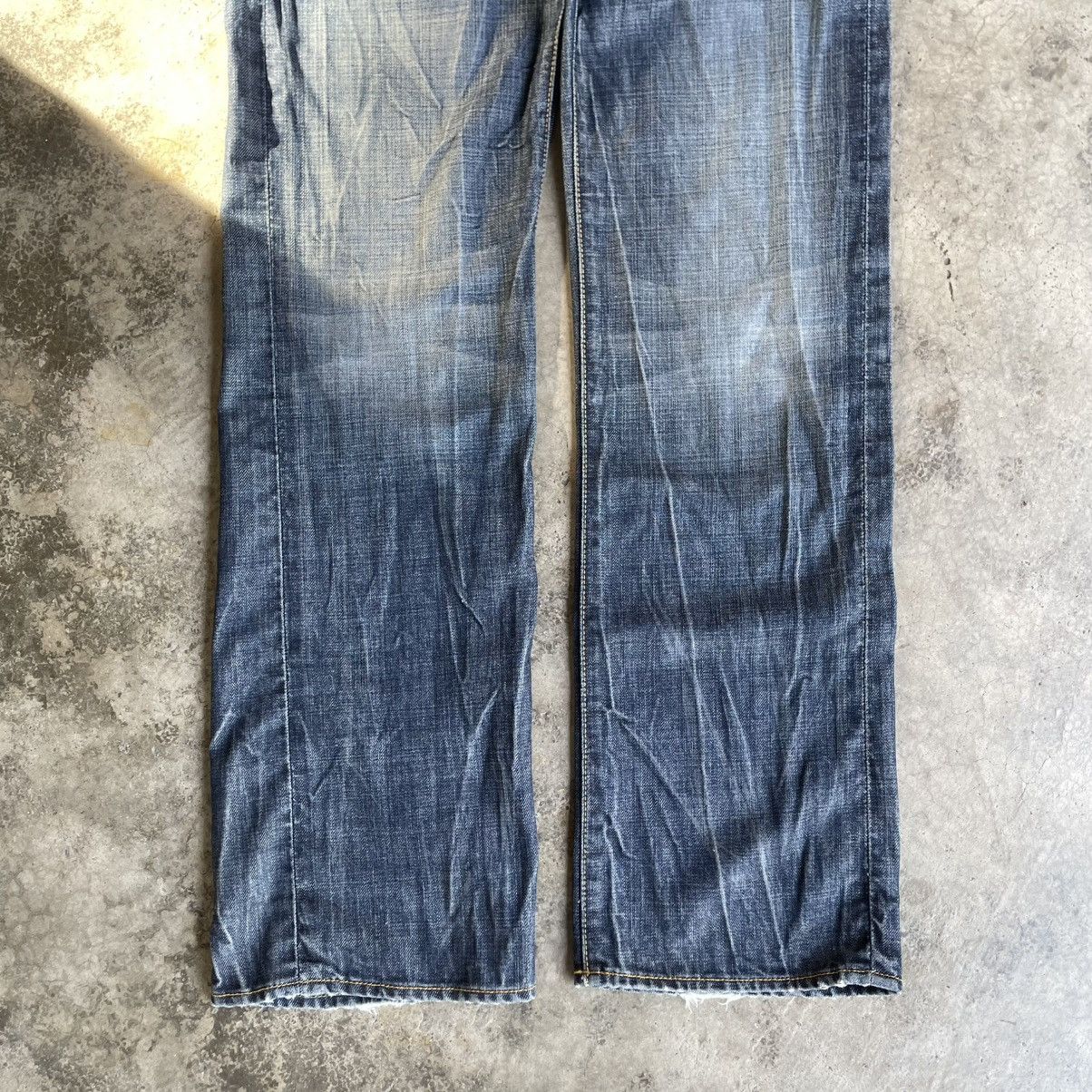 Los Angeles Apparel 🔥Vintage Los Angeles Denim Alter Distress Denim Jeans Size US 32 / EU 48 - 3 Thumbnail