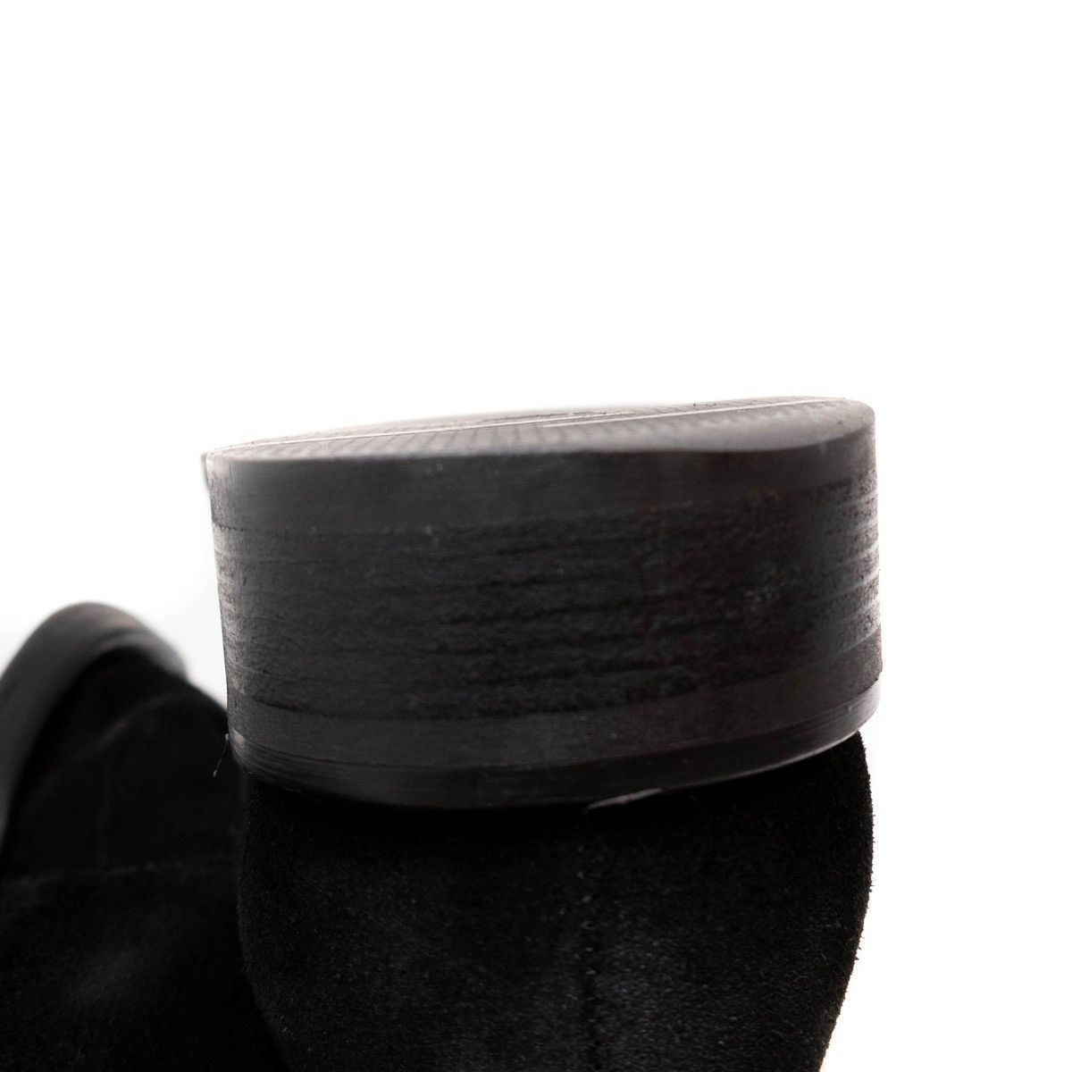 Kenzo × Vintage Kenzo Mens Black Suede Chukka Lace-up Square Toe Men Boots Size US 10 / EU 43 - 13 Thumbnail