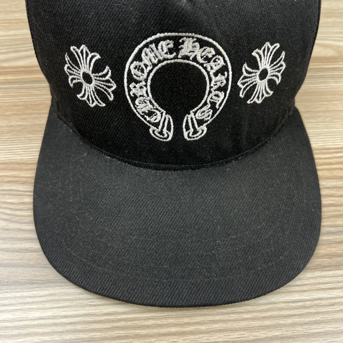 Chrome Hearts Chrome Hearts Horseshoe Dennim Hat. Size ONE SIZE - 4 Thumbnail