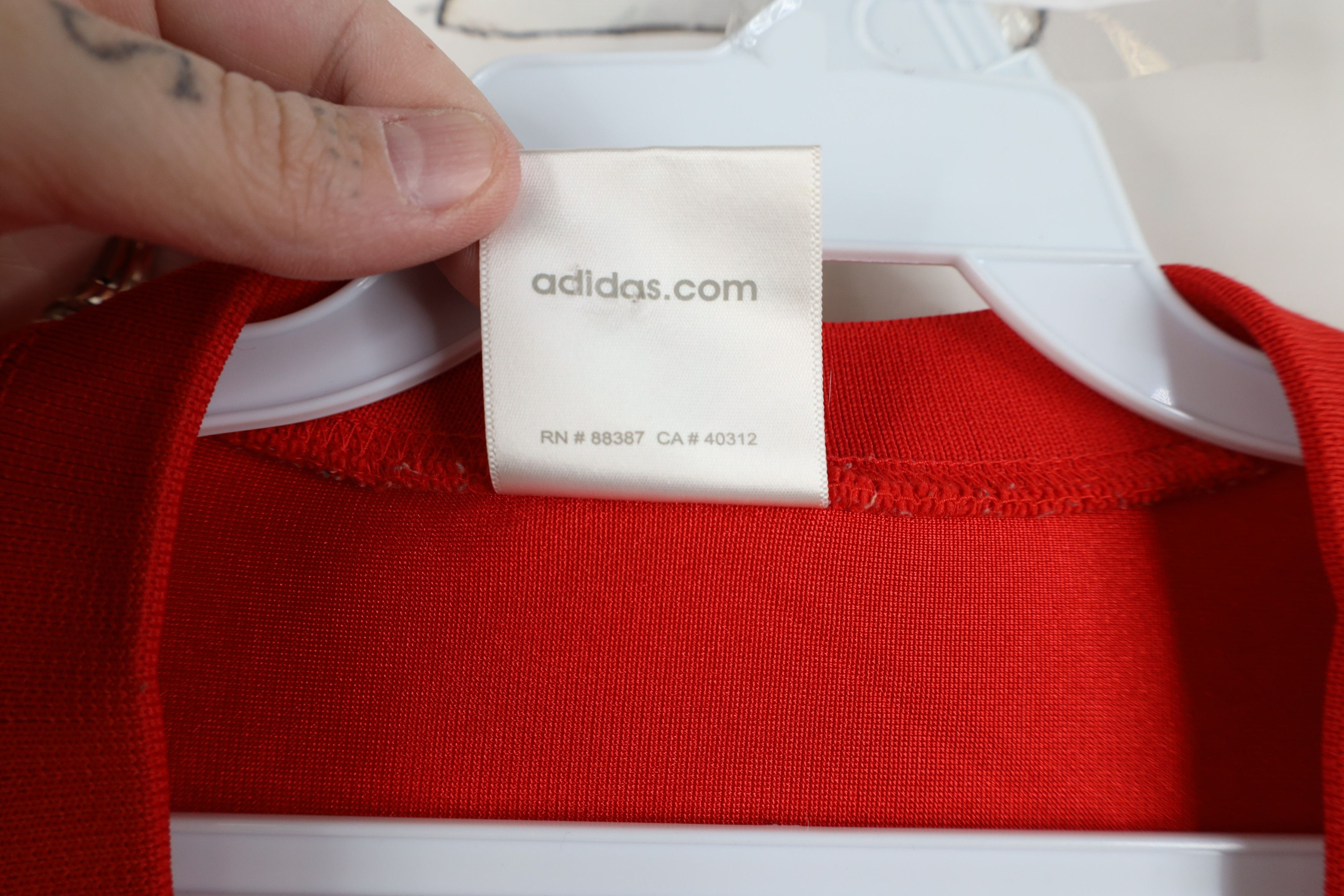 Adidas Vintage 90s Adidas University Football Jersey Red #10 Size US XXL / EU 58 / 5 - 10 Thumbnail